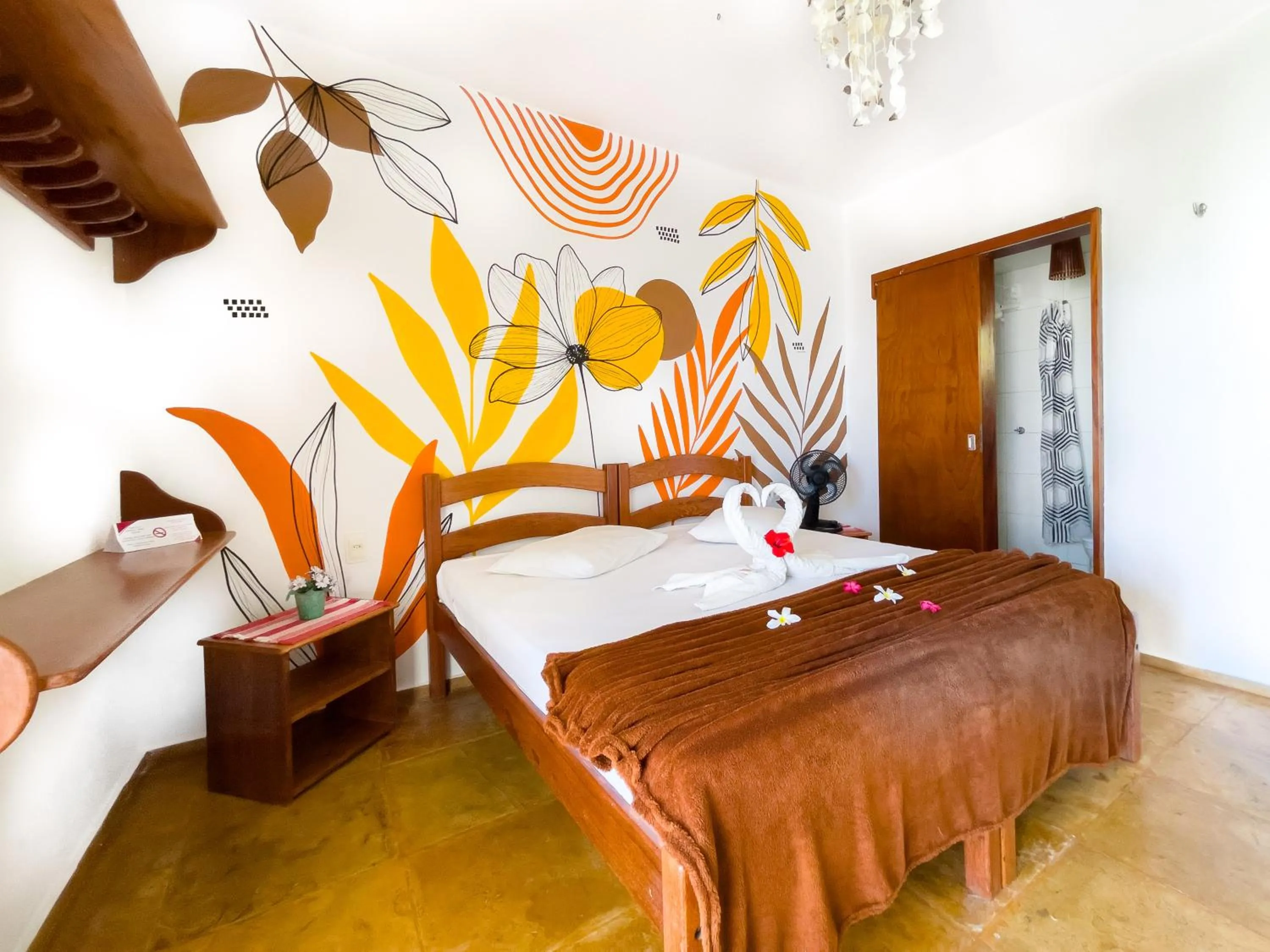 Bed in Cumbuco Kite in Paradise e Hospedaria