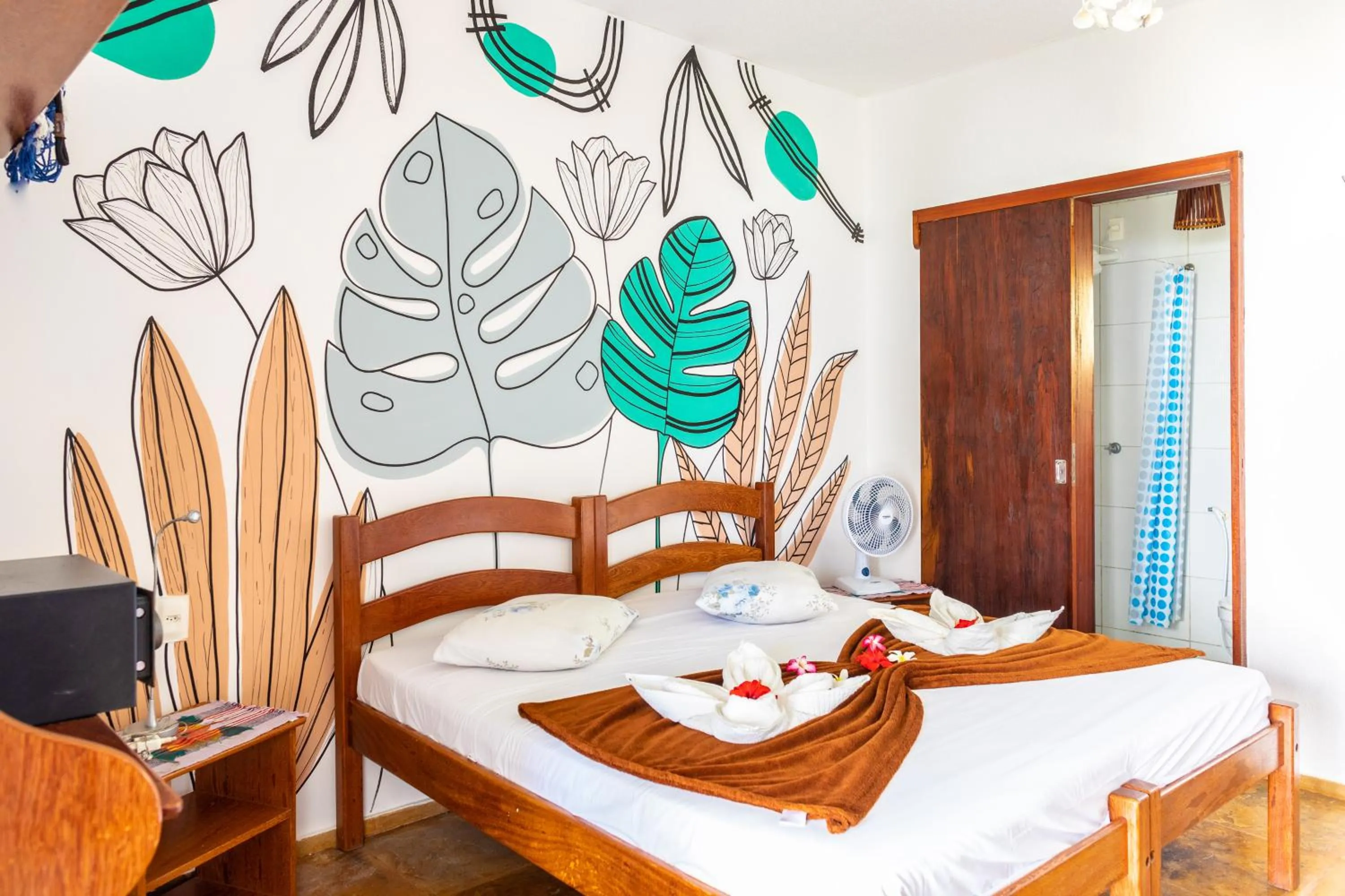 Bed in Cumbuco Kite in Paradise e Hospedaria