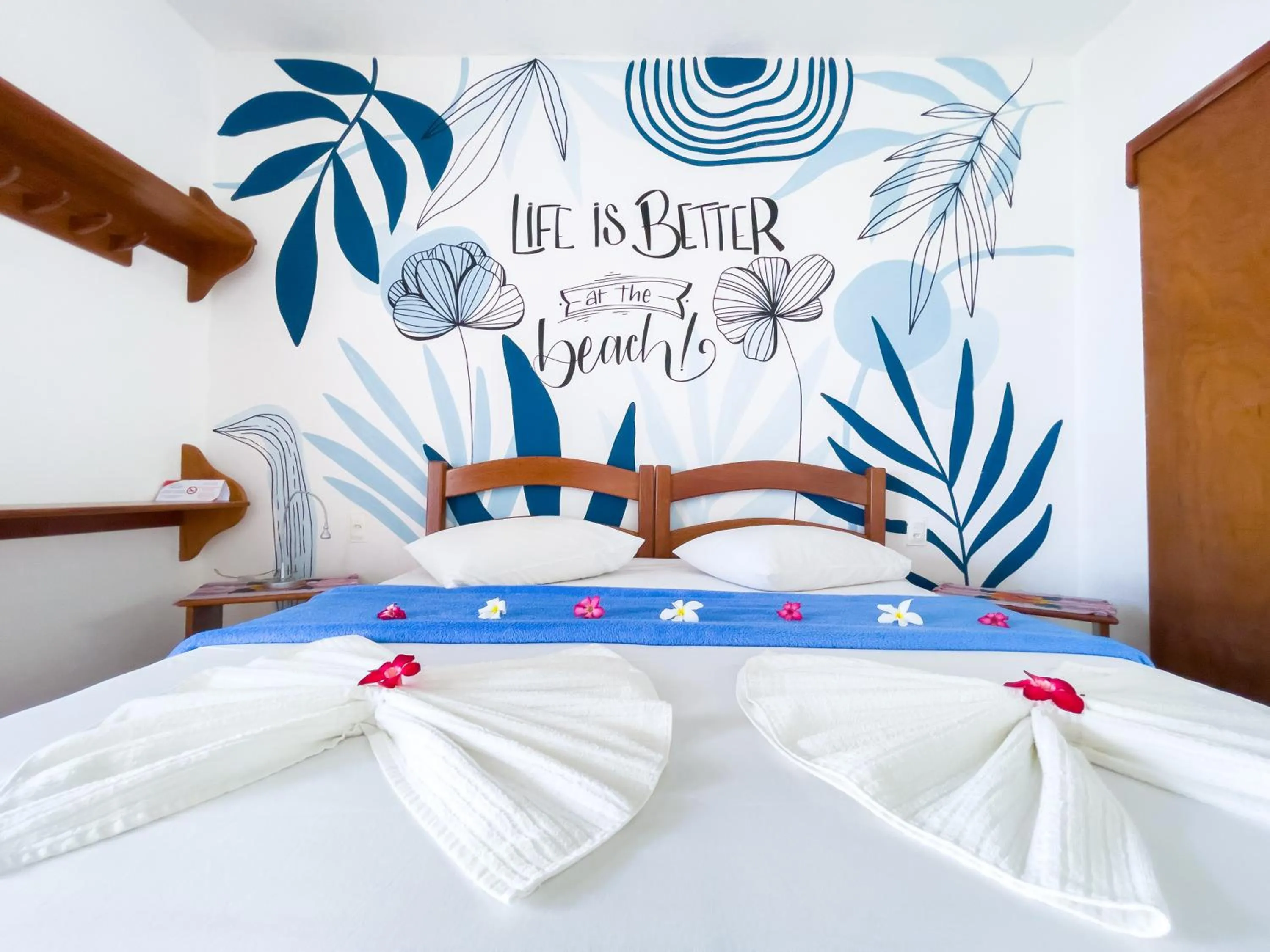 Bed in Cumbuco Kite in Paradise e Hospedaria