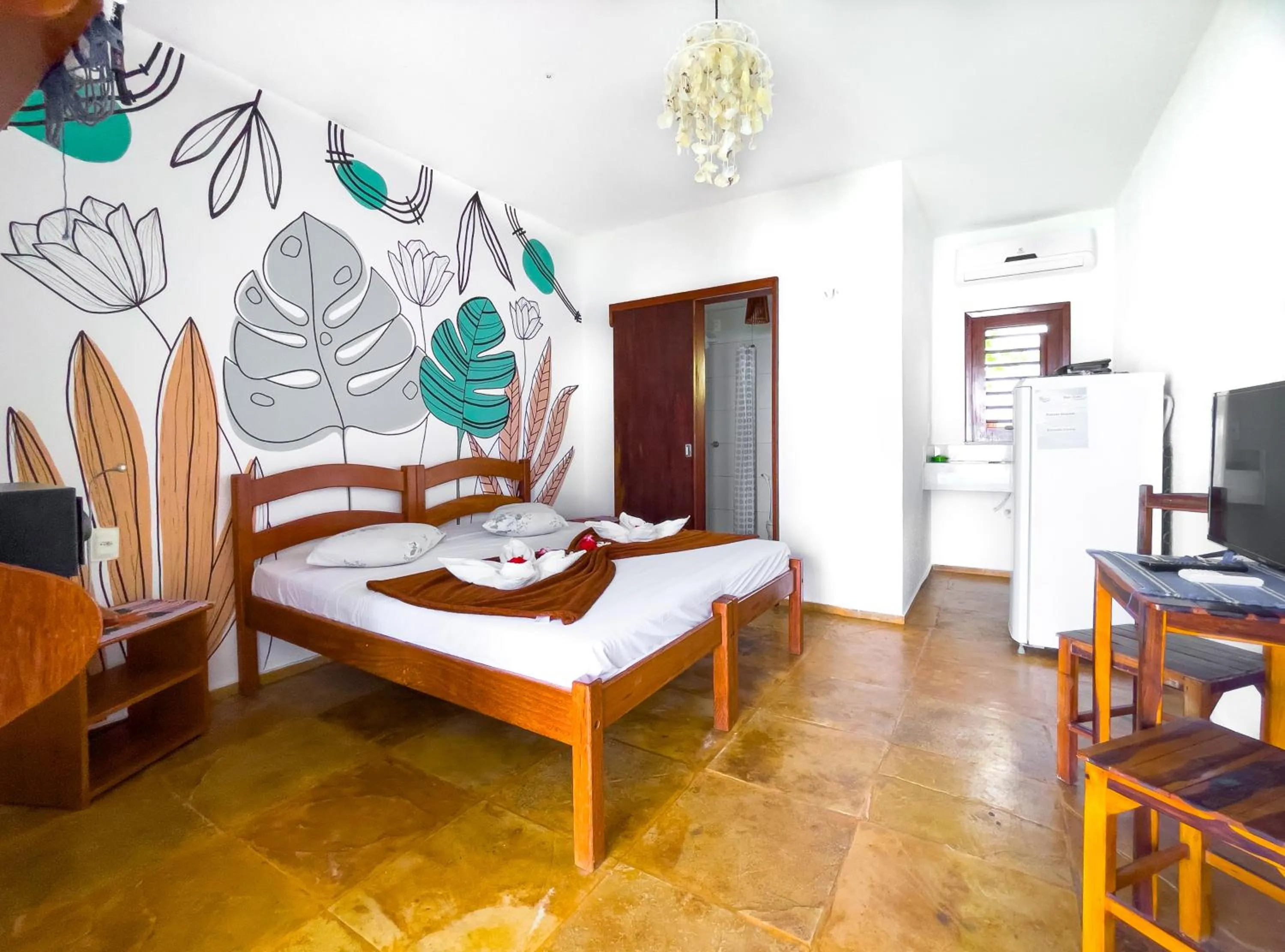 Bed in Cumbuco Kite in Paradise e Hospedaria