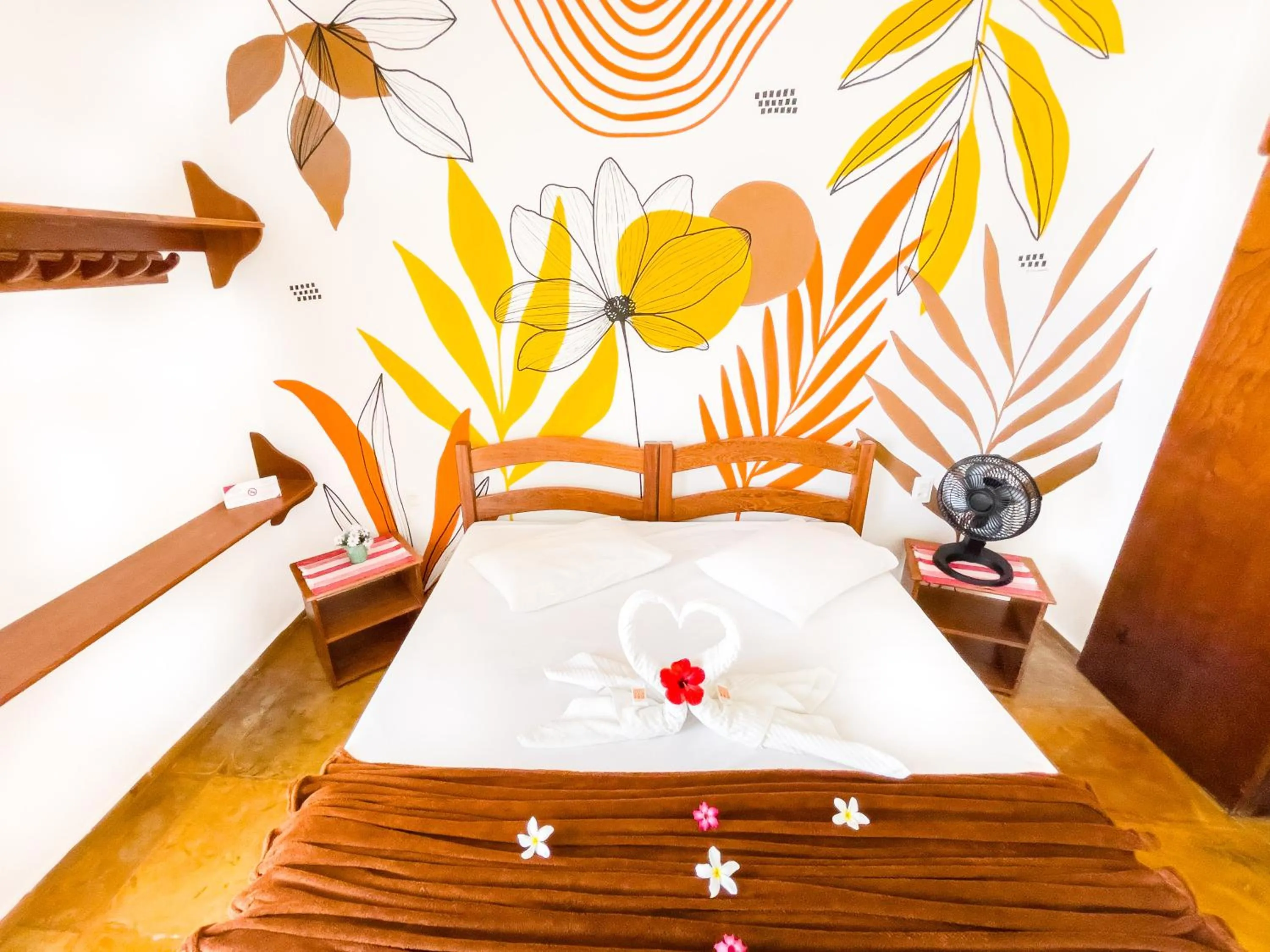 Bed in Cumbuco Kite in Paradise e Hospedaria