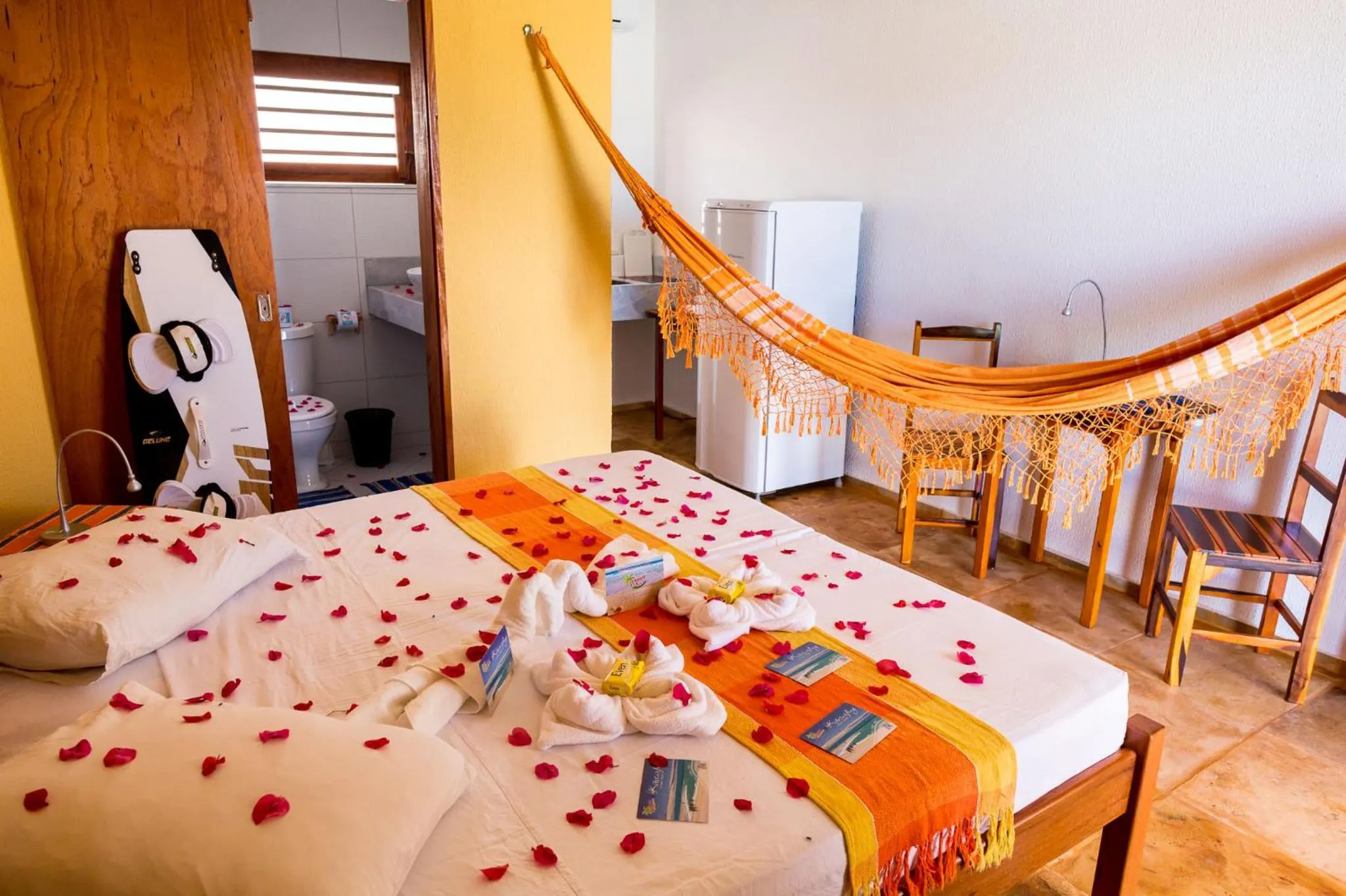 Bed in Cumbuco Kite in Paradise e Hospedaria