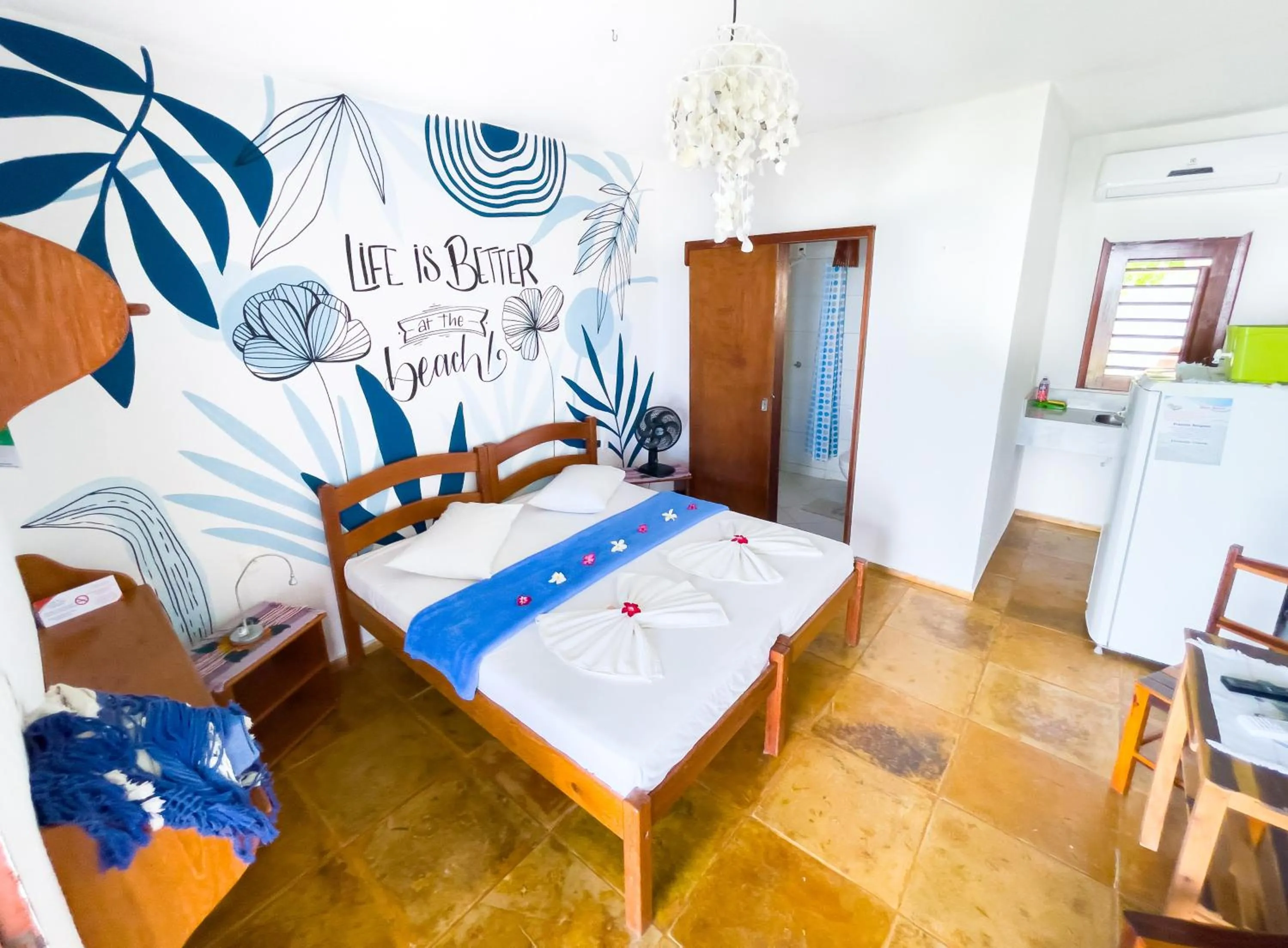 Bed in Cumbuco Kite in Paradise e Hospedaria