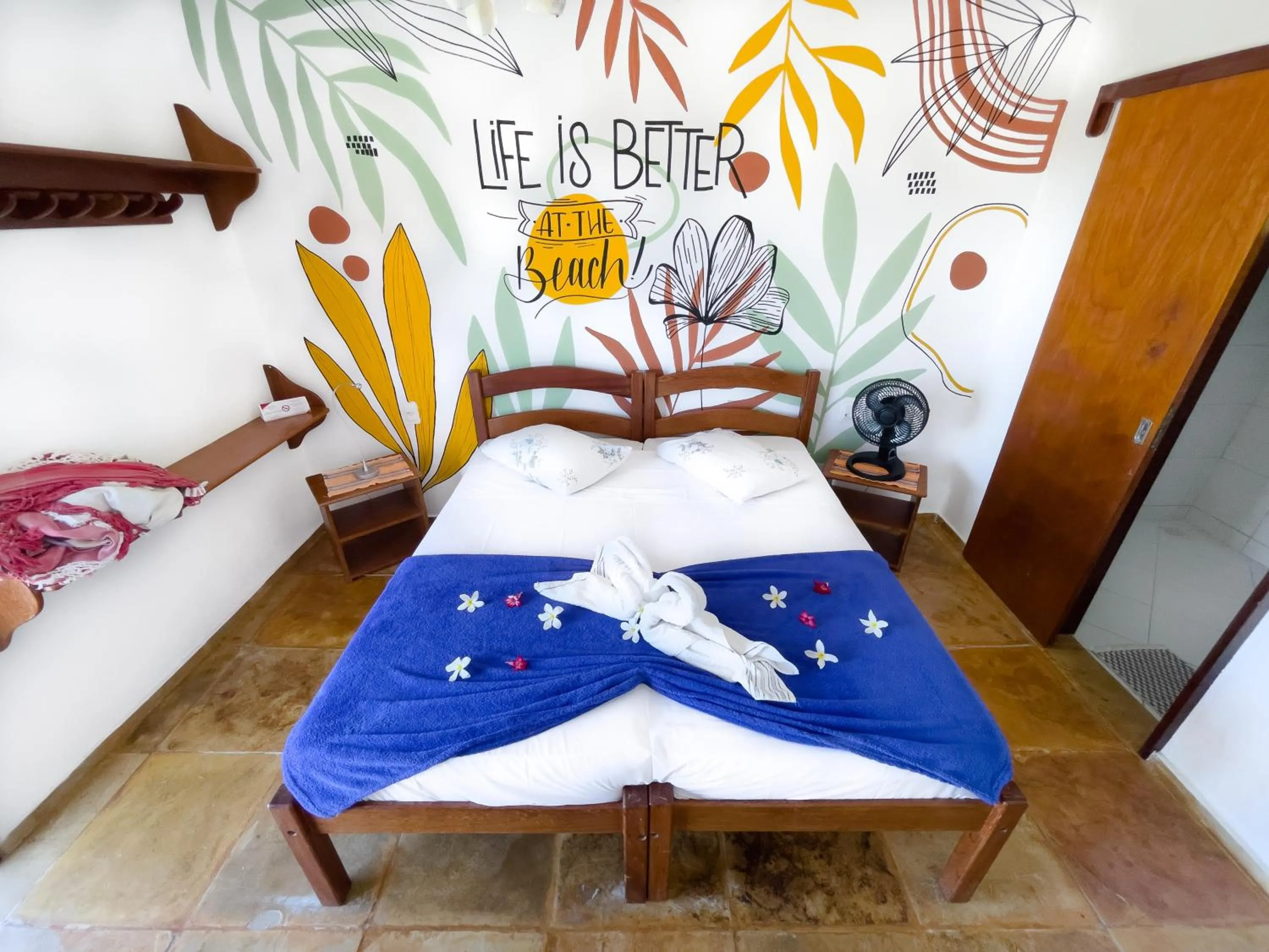 Bed in Cumbuco Kite in Paradise e Hospedaria