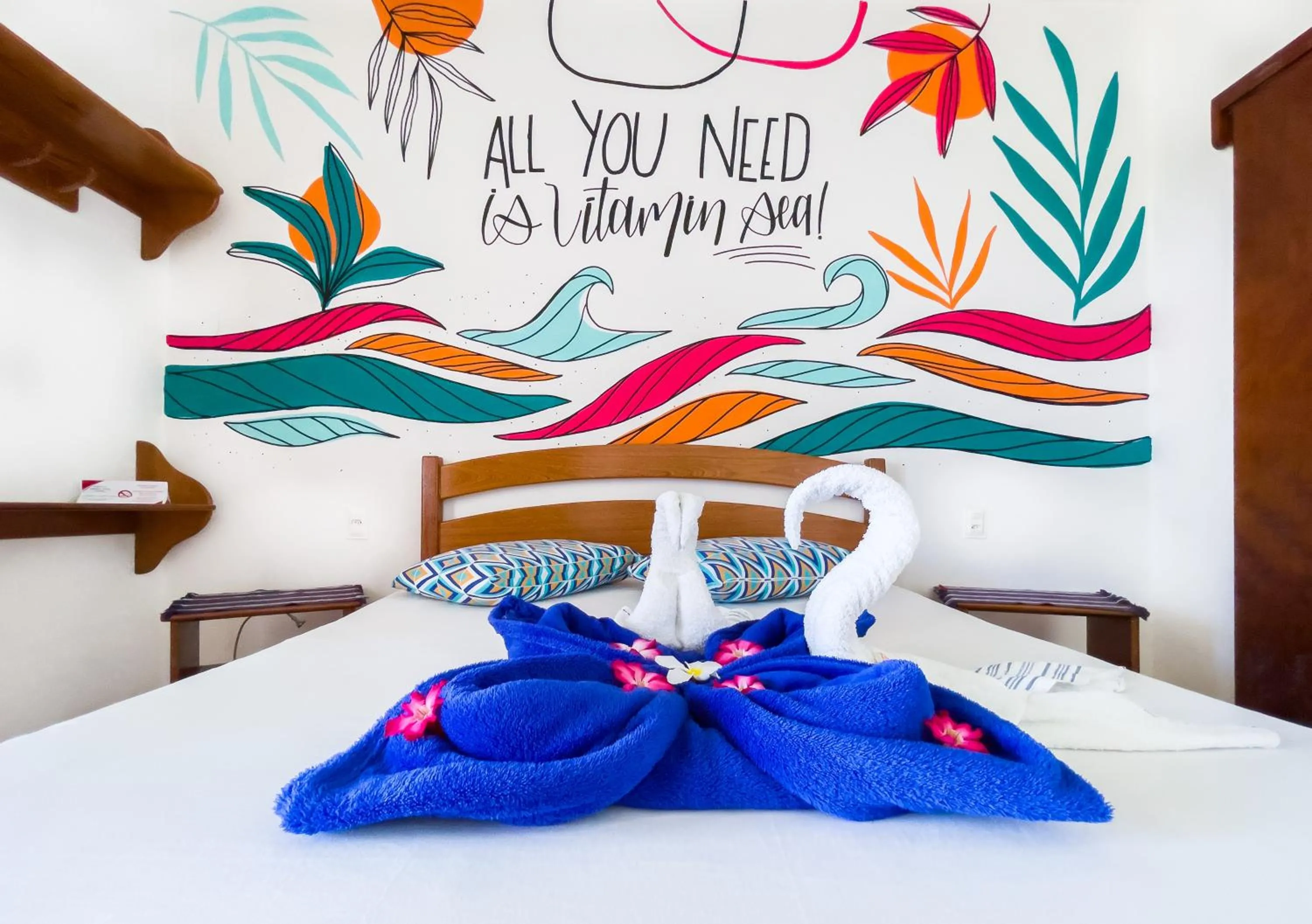 Bed in Cumbuco Kite in Paradise e Hospedaria