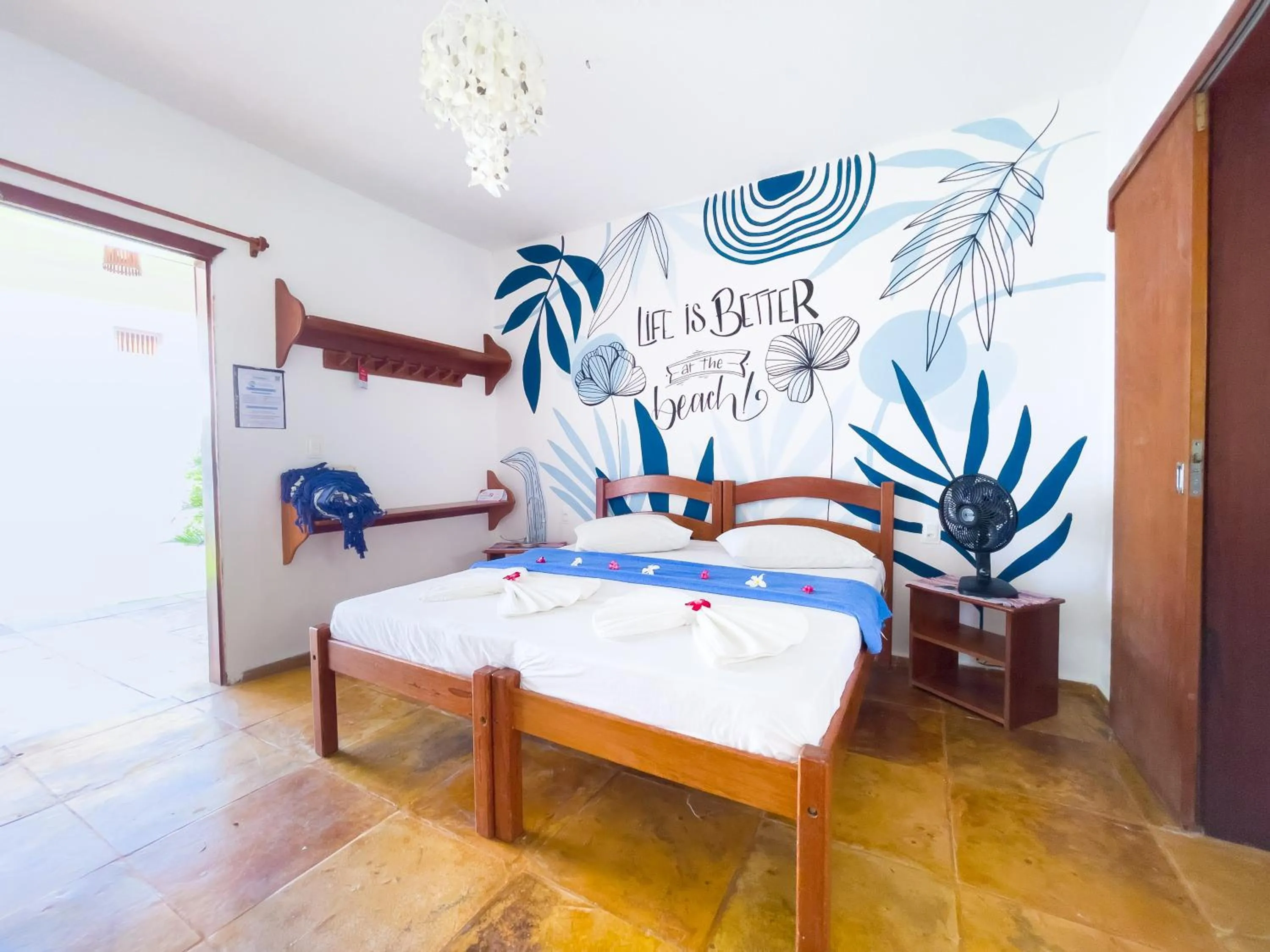 Bed in Cumbuco Kite in Paradise e Hospedaria