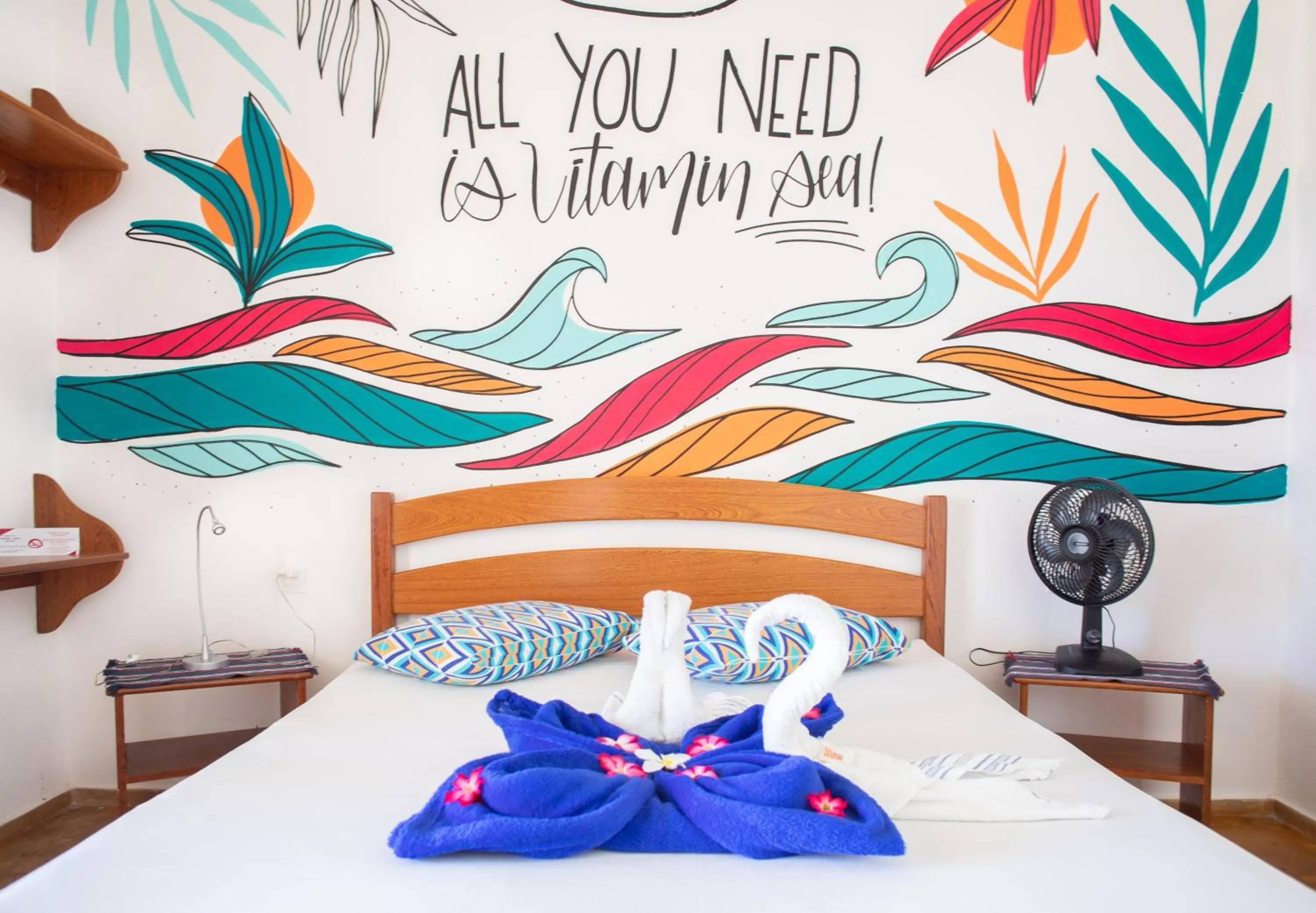 Bed in Cumbuco Kite in Paradise e Hospedaria