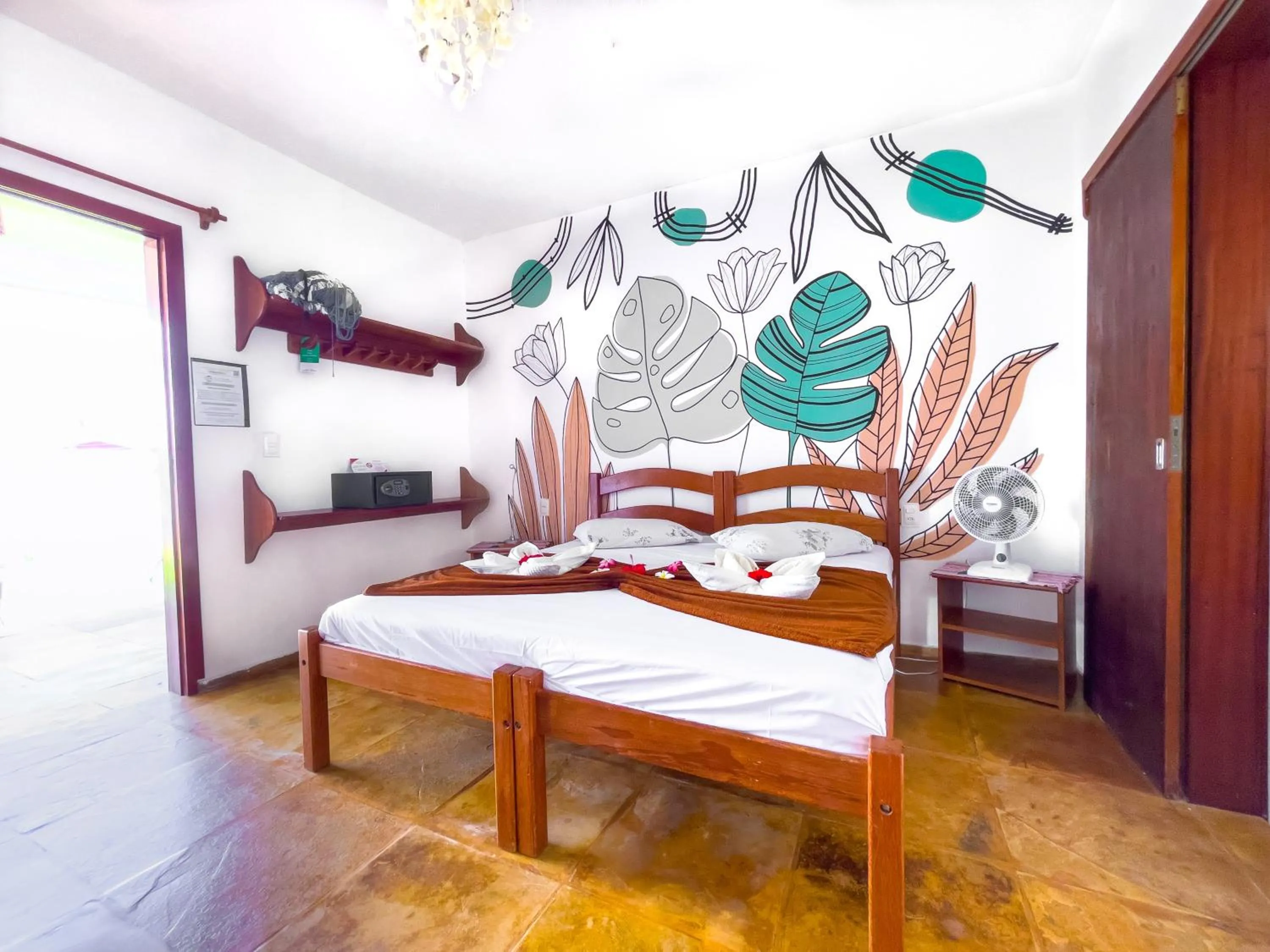 Bed in Cumbuco Kite in Paradise e Hospedaria