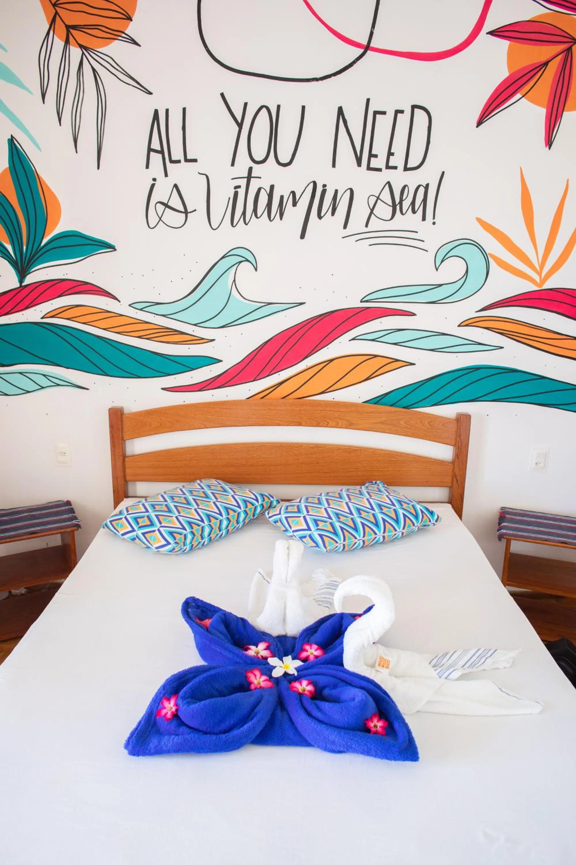 Bed in Cumbuco Kite in Paradise e Hospedaria