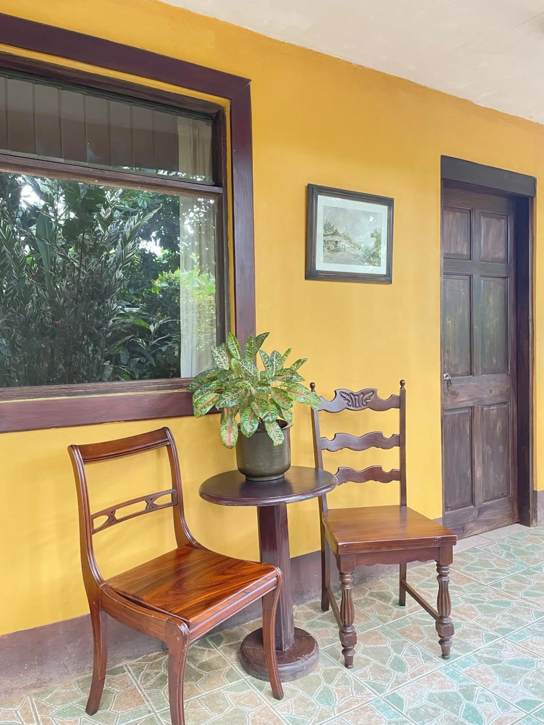 Seating area in Kakao Lodge & Garden Río Celeste