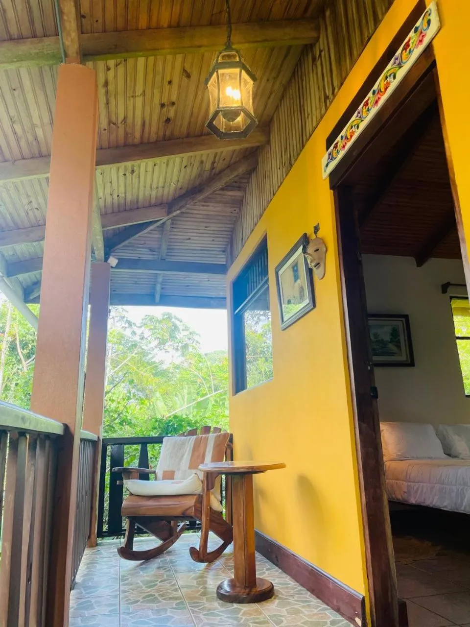 Balcony/Terrace in Kakao Lodge & Garden Río Celeste