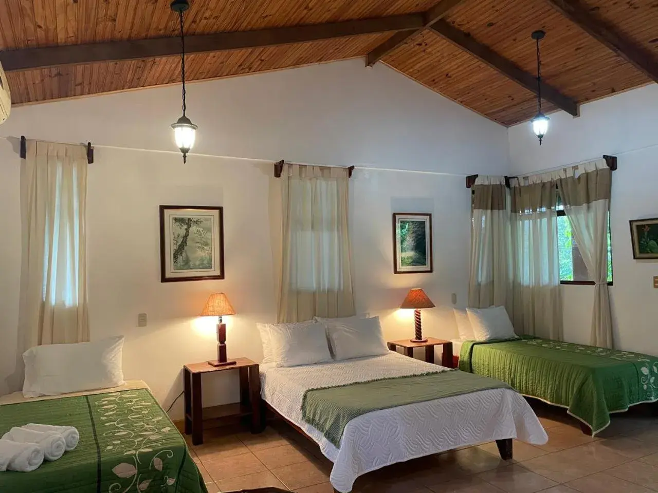 Bed in Kakao Lodge & Garden Río Celeste Bed in Kakao Lodge & Garden Río Celeste