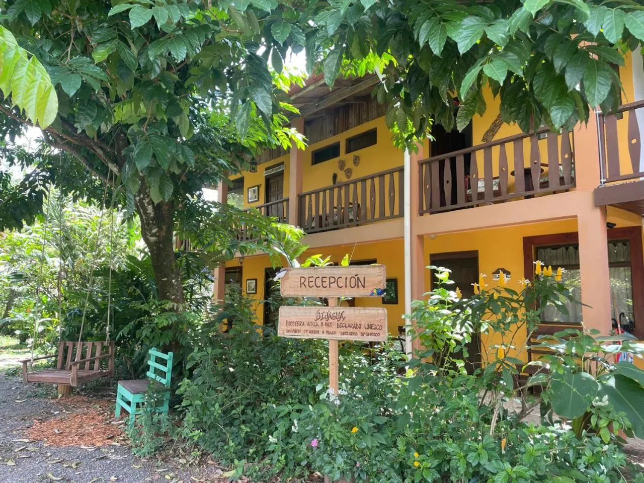 Property building in Kakao Lodge & Garden Río Celeste