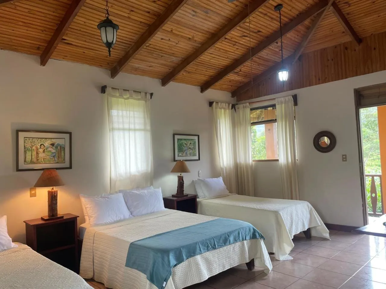 Bed in Kakao Lodge & Garden Río Celeste