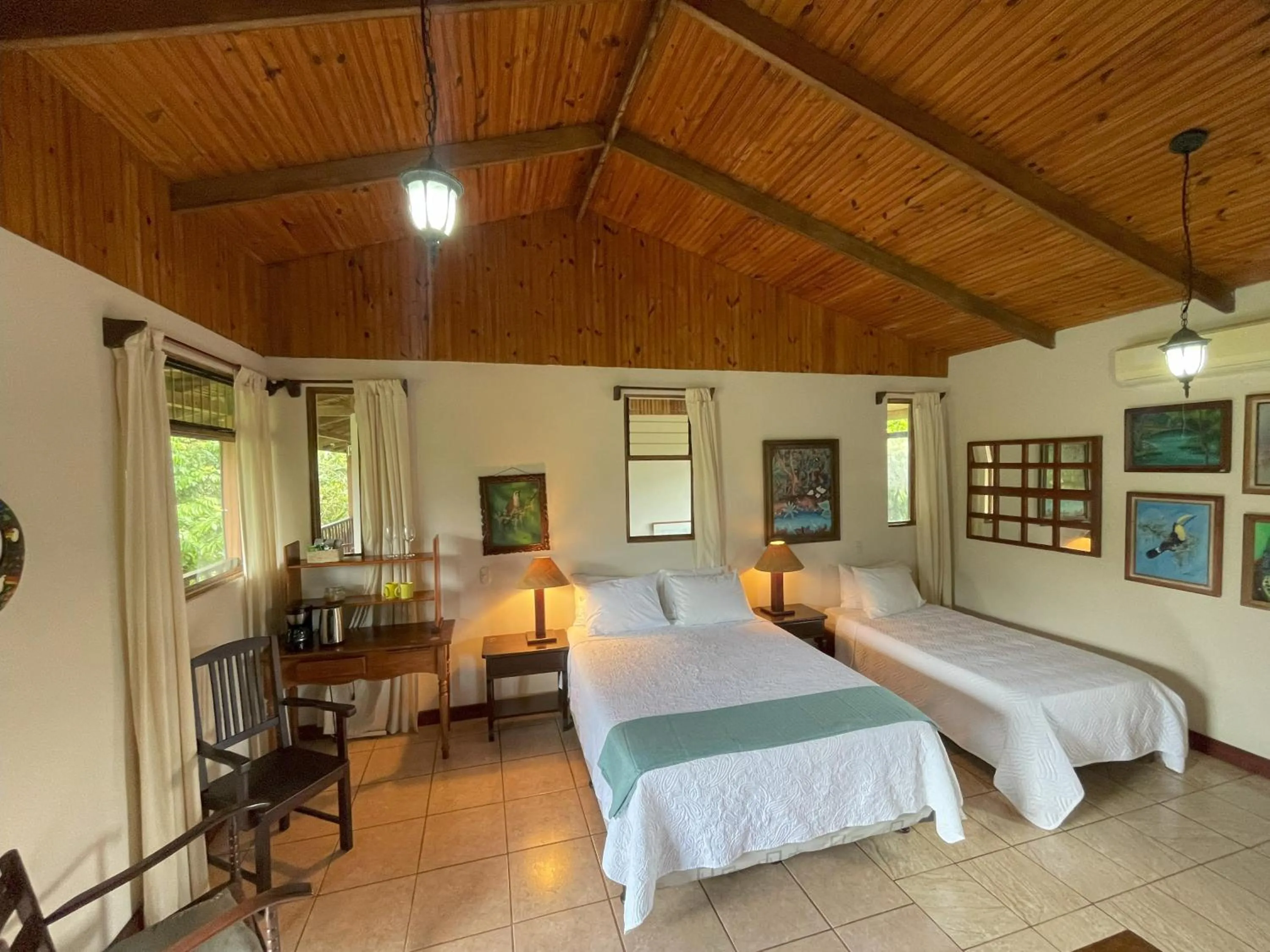 Bed in Kakao Lodge & Garden Río Celeste