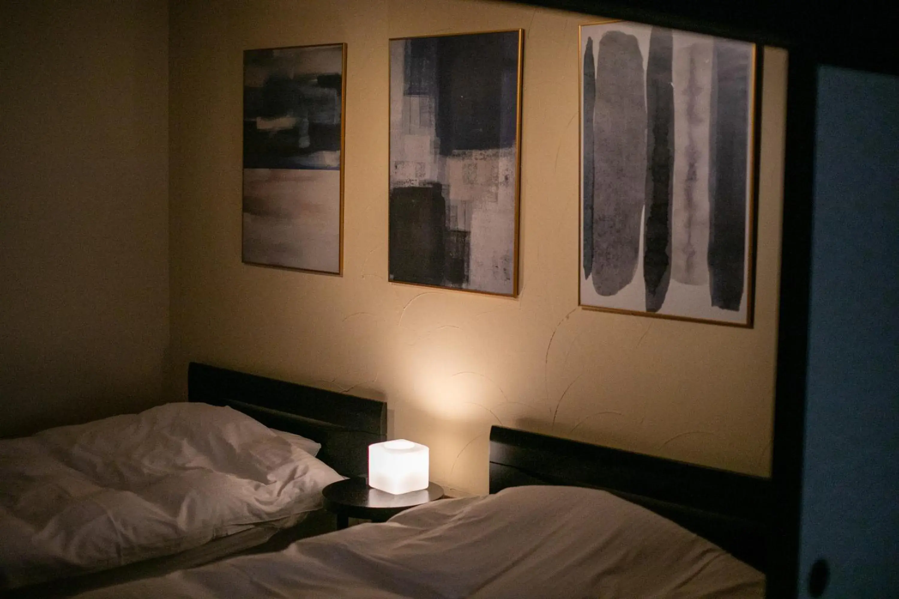 Photo of the whole room, Bed in Yufuin Bath Satoyamasafu Photo of the whole room, Bed in Yufuin Bath Satoyamasafu