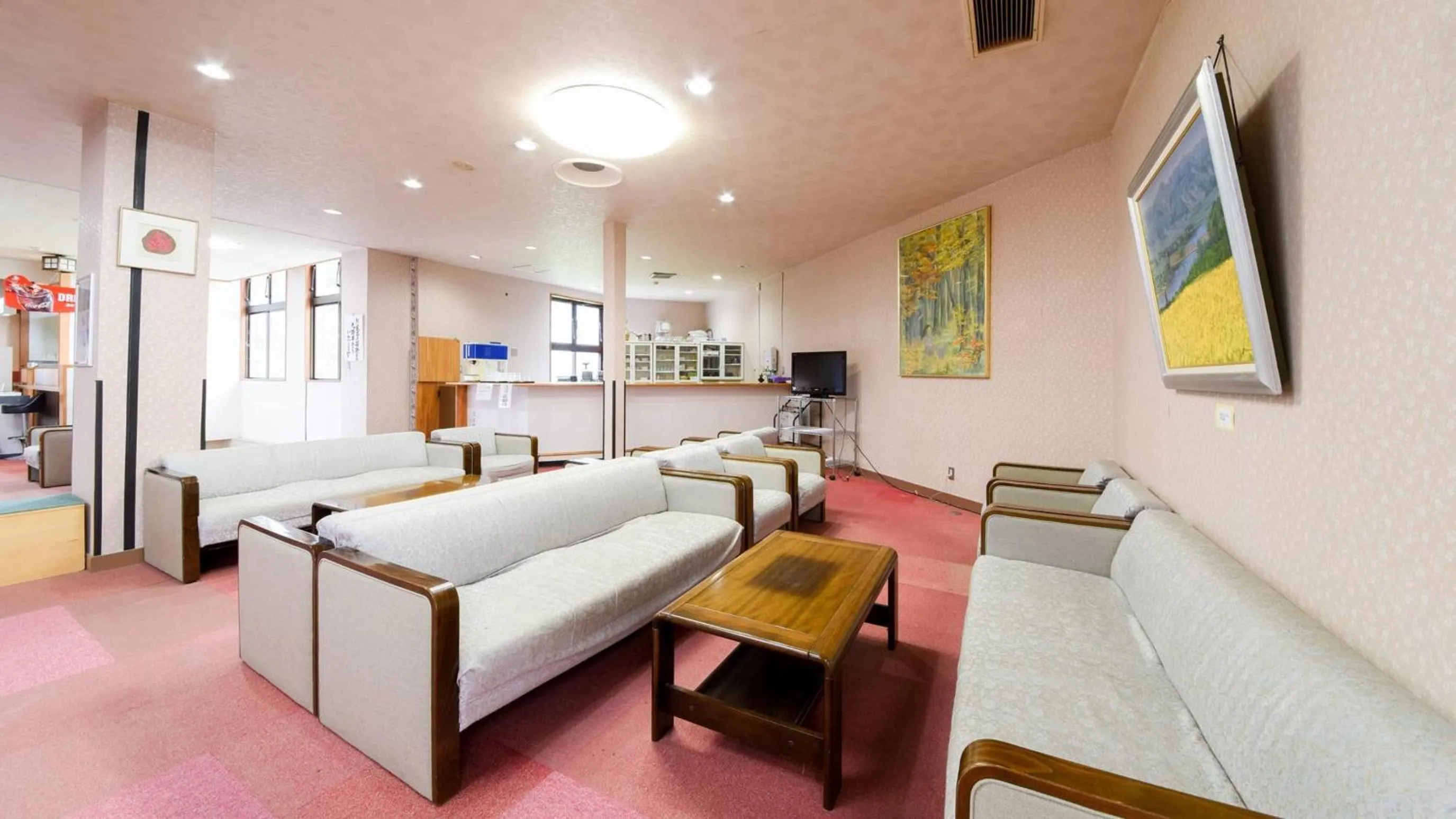 Lobby or reception, Bed in Hotel Yunotaniso