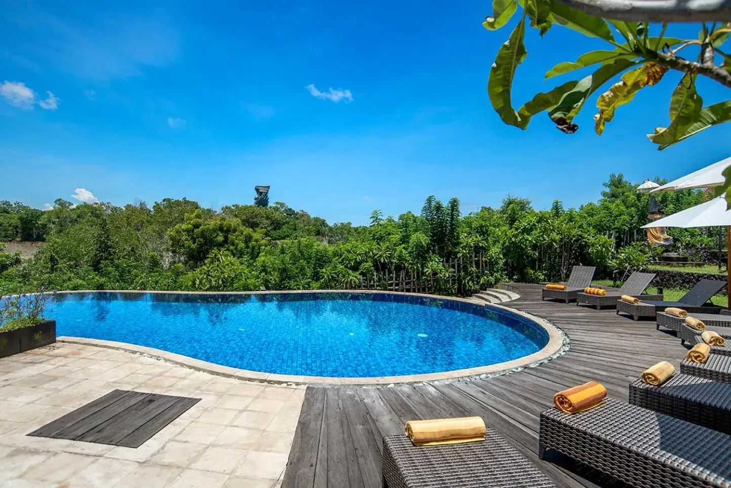 Swimming pool in The Kirana Ungasan Swimming pool in The Kirana Ungasan