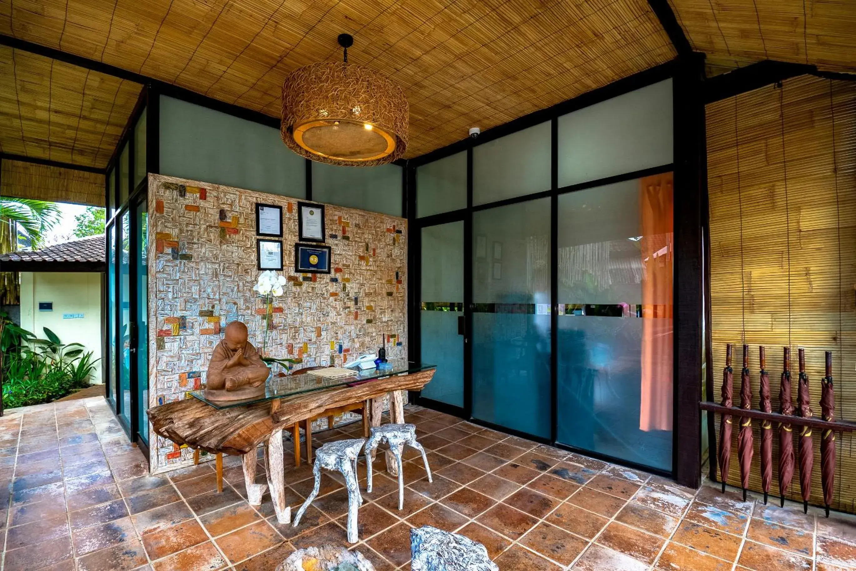 Lobby or reception in The Kirana Ungasan Lobby or reception in The Kirana Ungasan