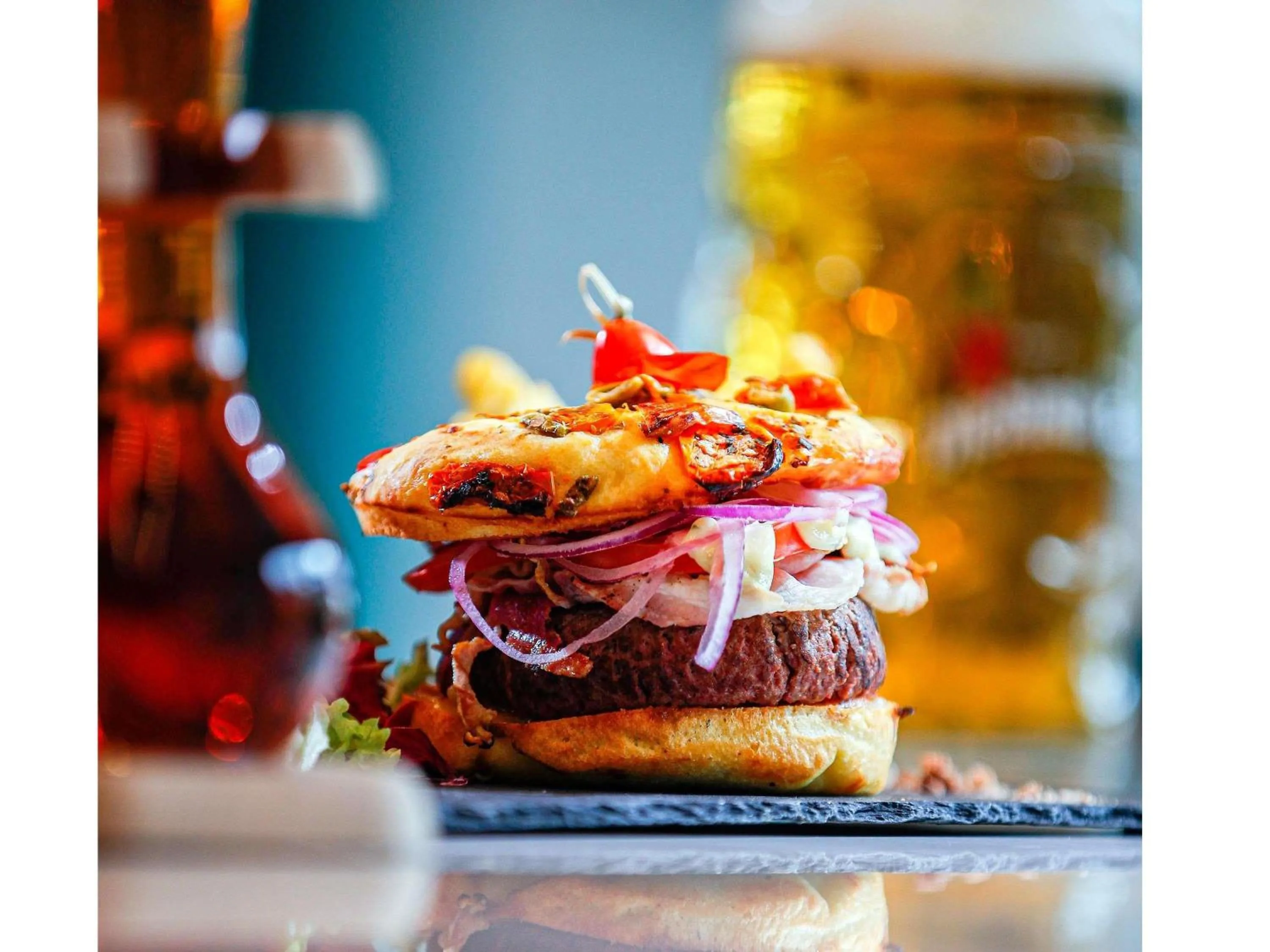 Restaurant/places to eat in Ibis Luxembourg Airport