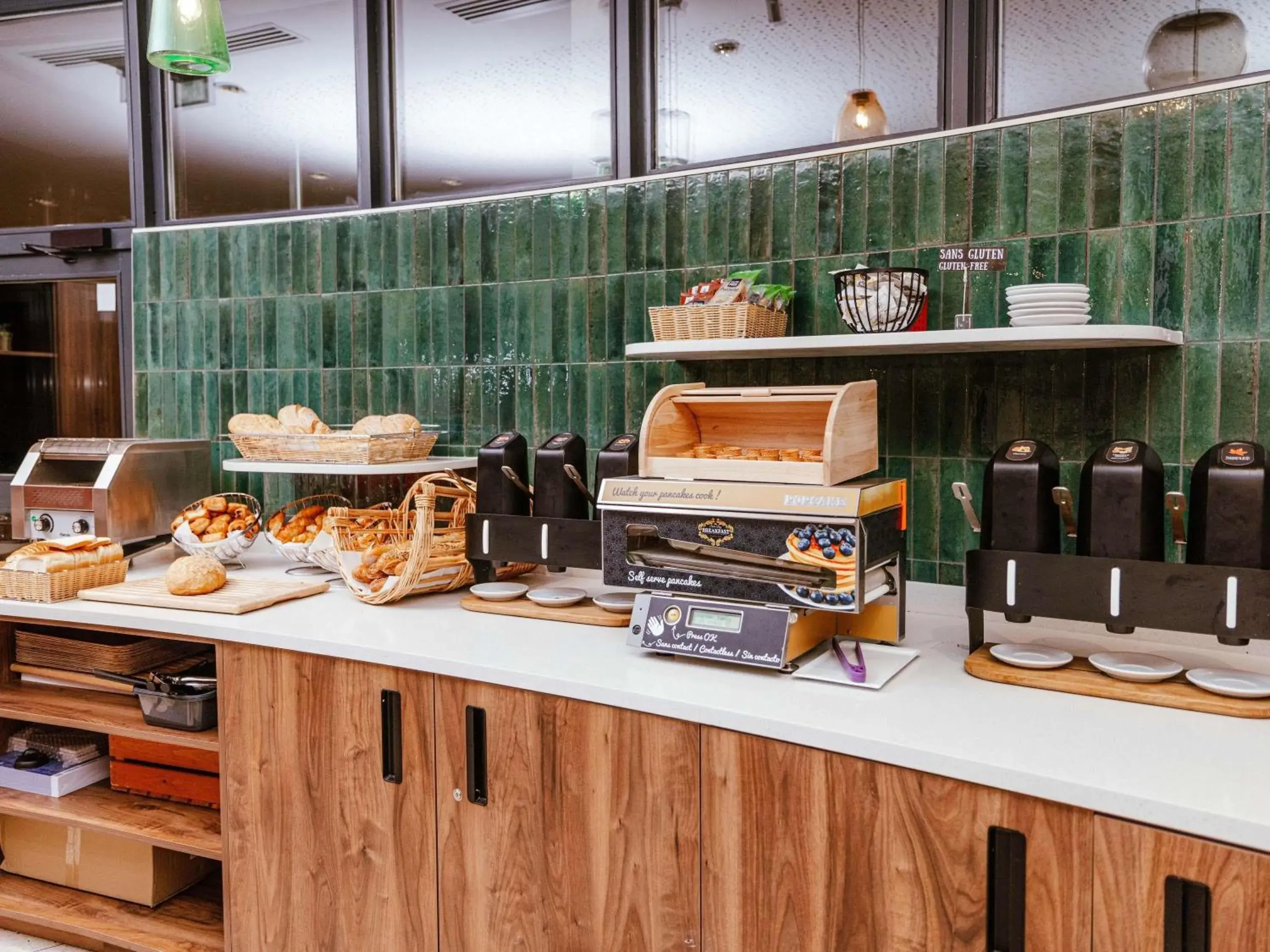 Breakfast in Ibis Luxembourg Airport Breakfast in Ibis Luxembourg Airport