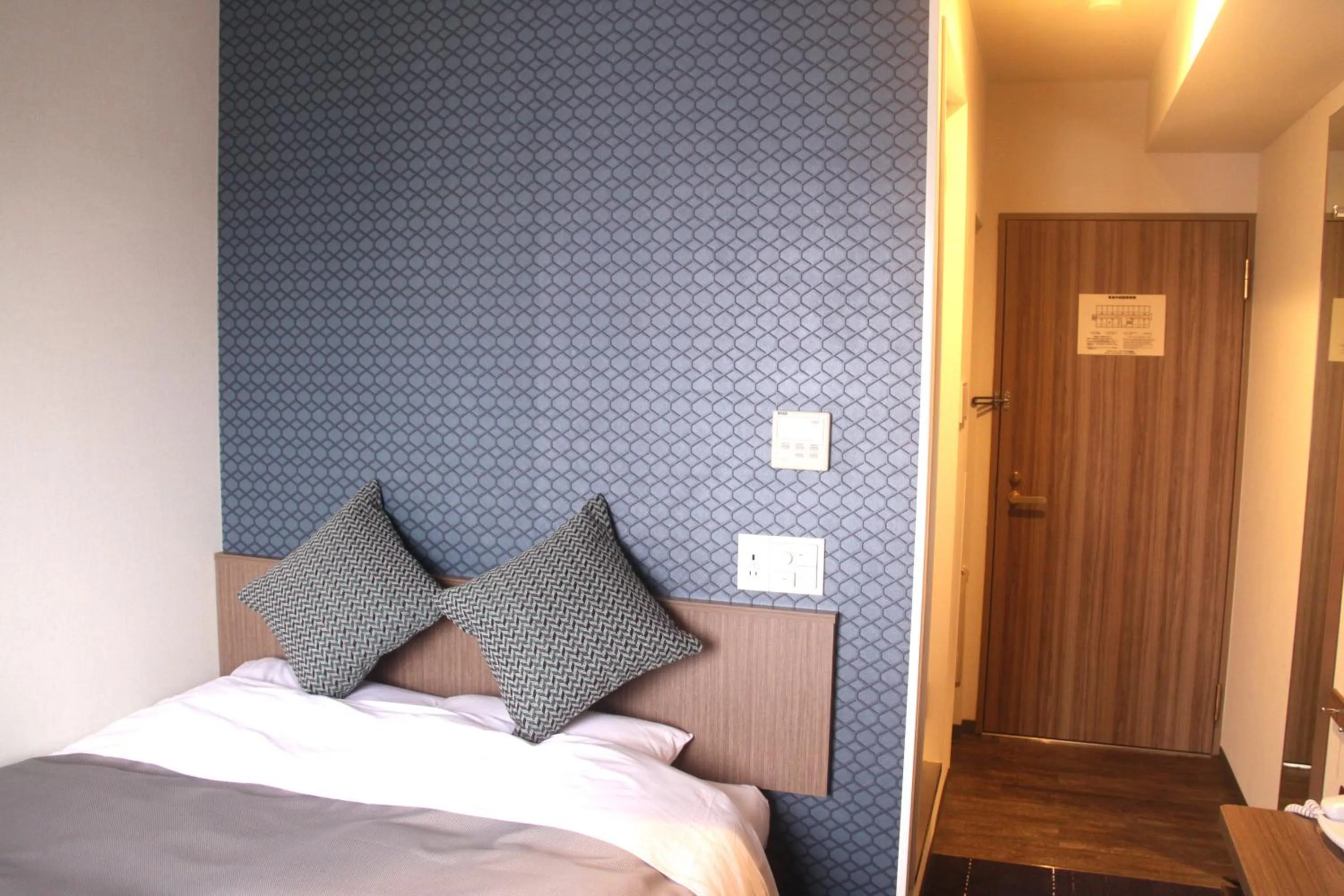 Bed in Hotel Sun Royal Utsunomiya