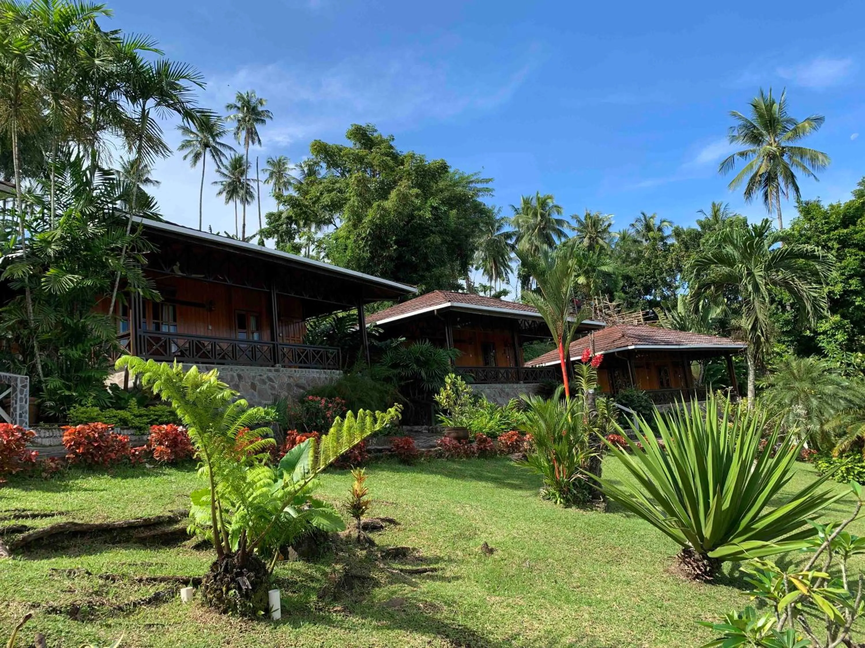 Property building in Lumbalumba Resort - Manado