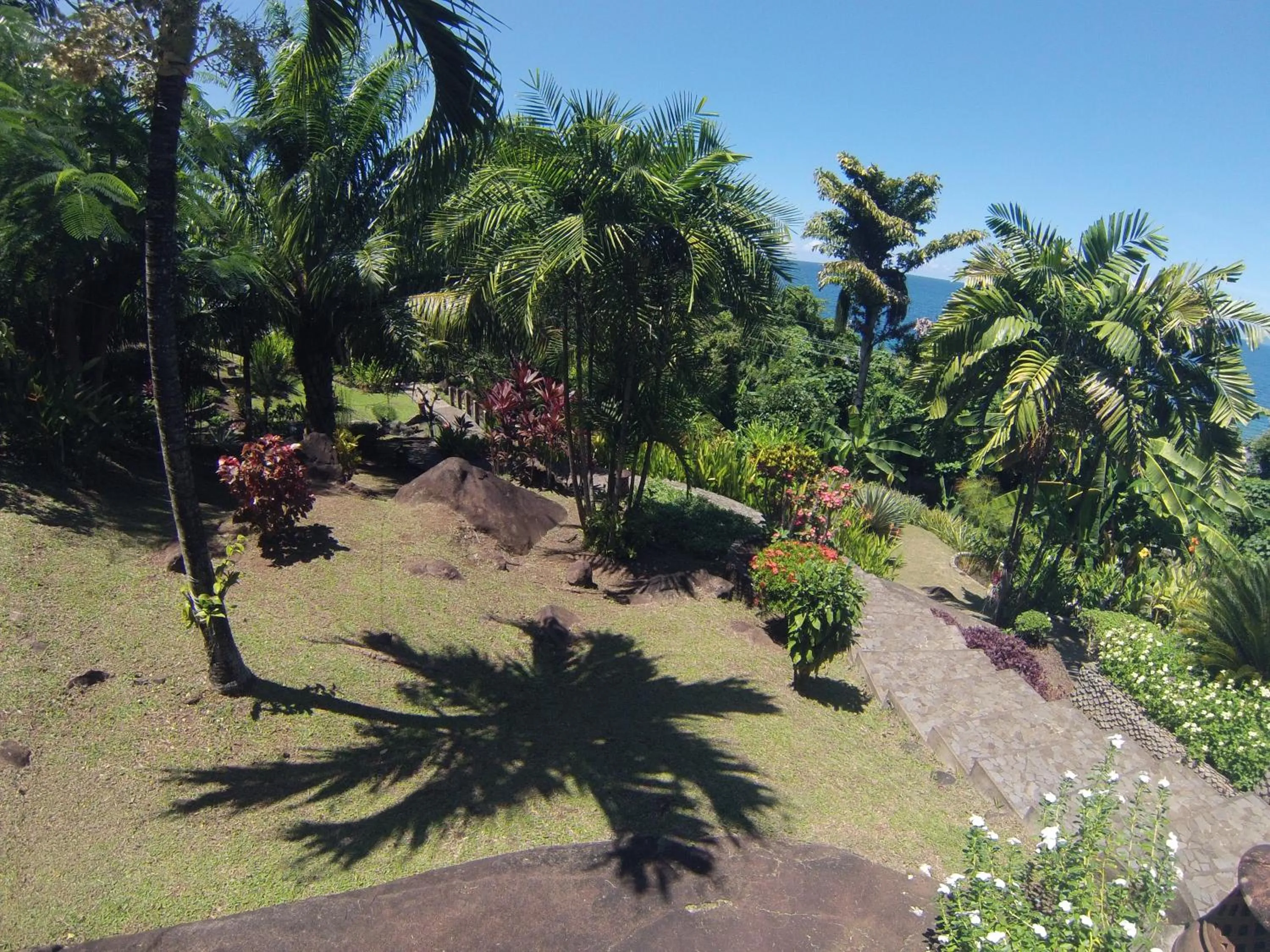 Garden in Lumbalumba Resort - Manado