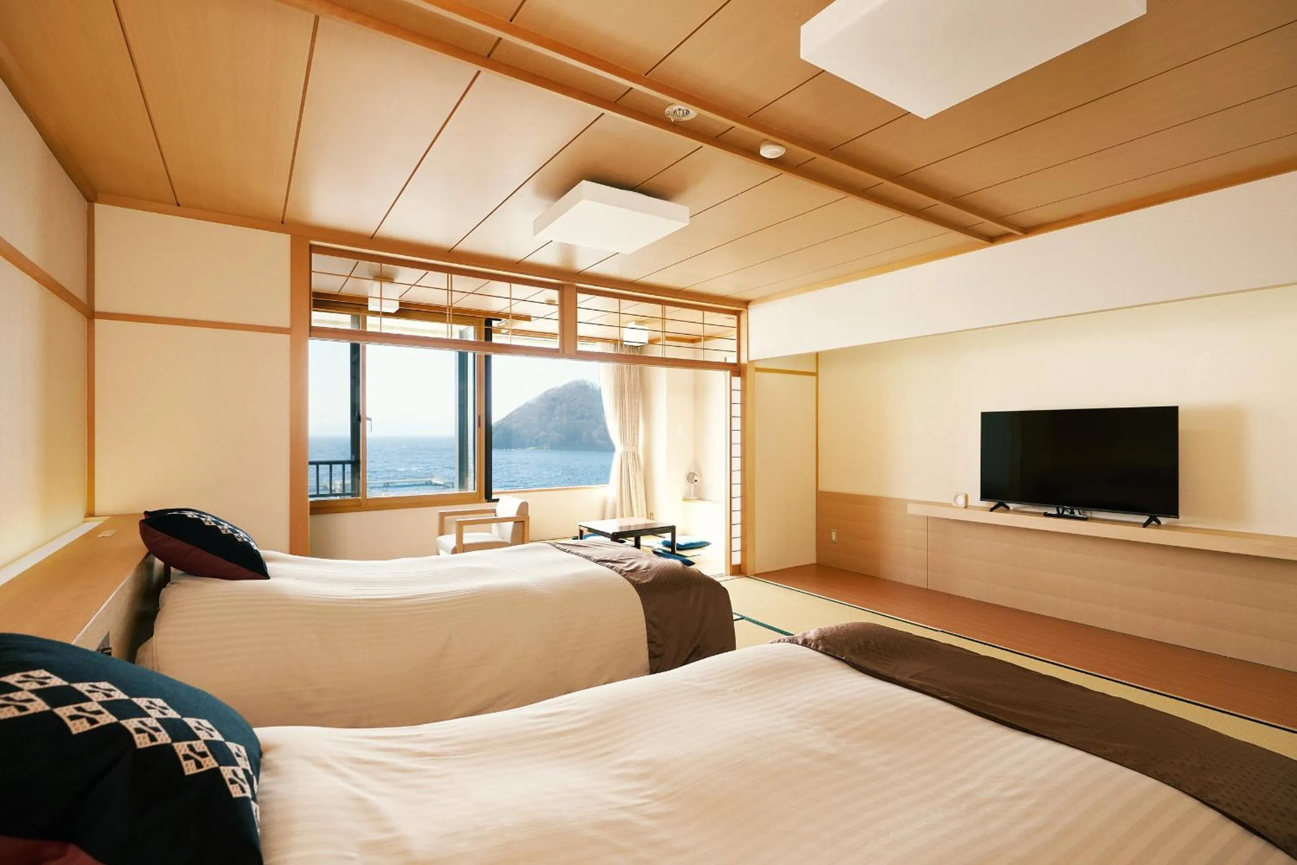 Bedroom, Bed in Kaisenkaku