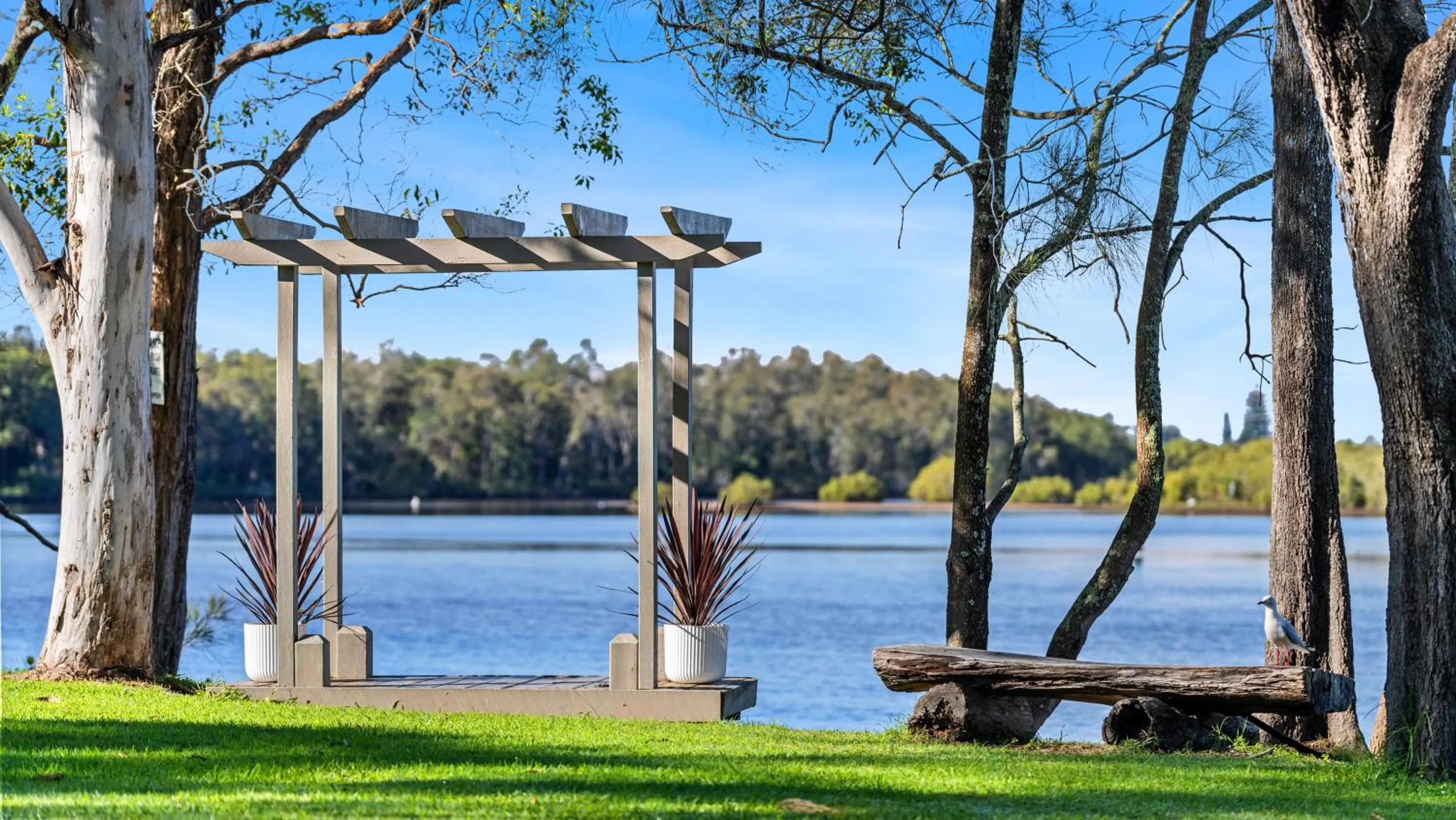 Natural landscape in Wooli River Lodges