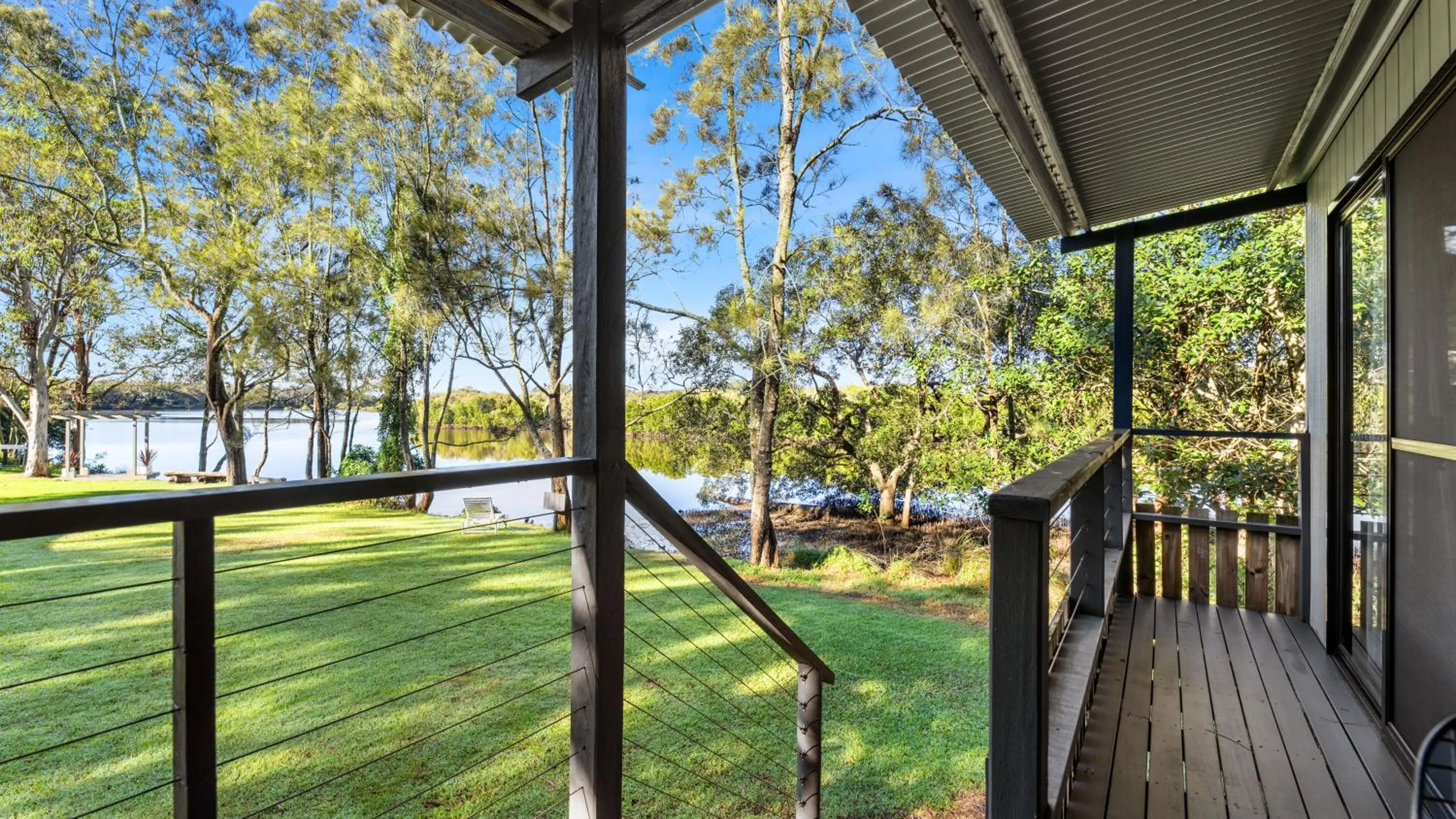 Natural landscape in Wooli River Lodges