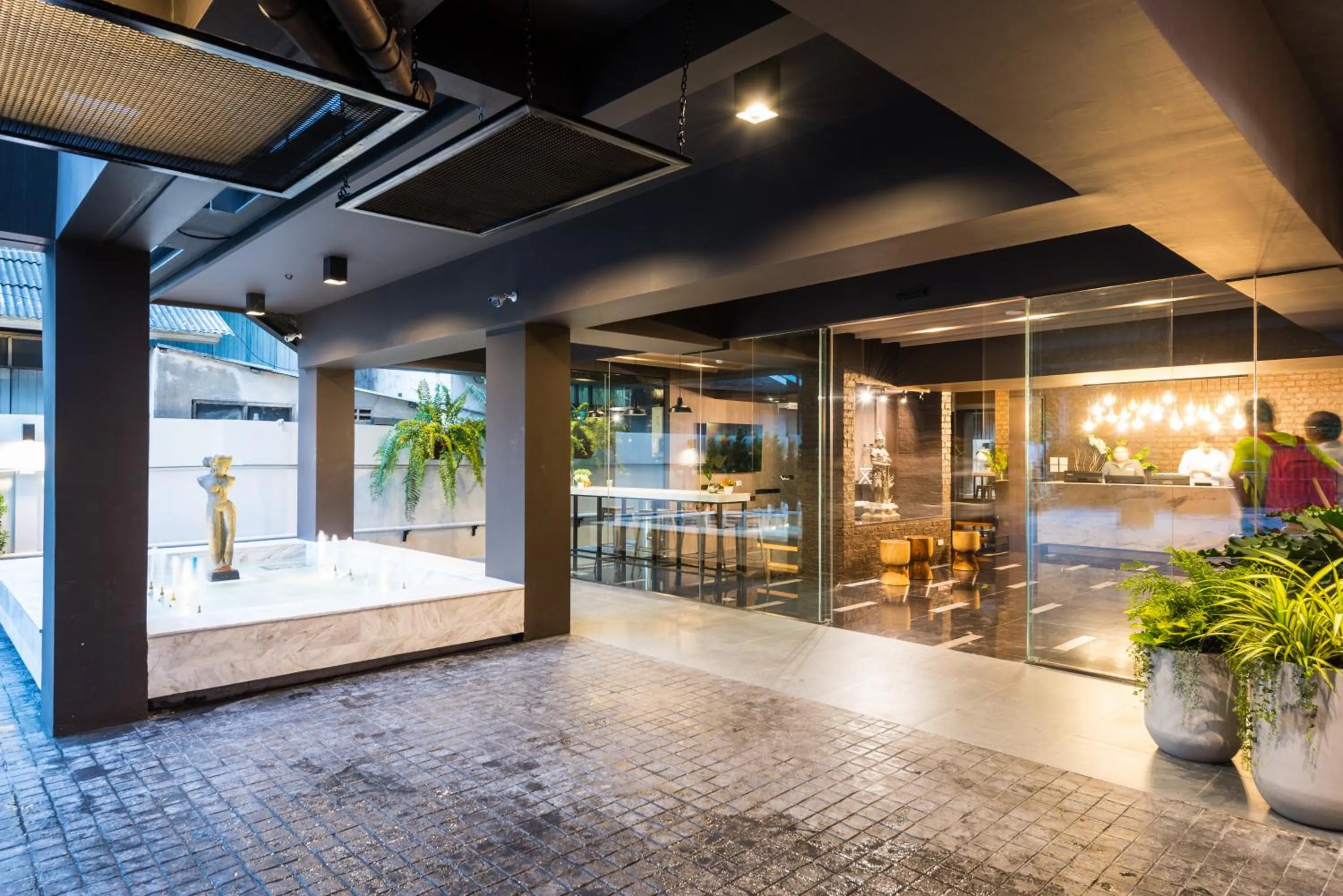 Facade/entrance in Fyn Hotel