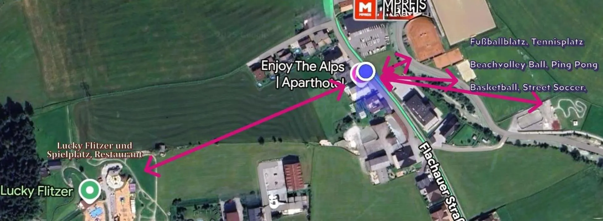 Natural landscape in Enjoy The Alps