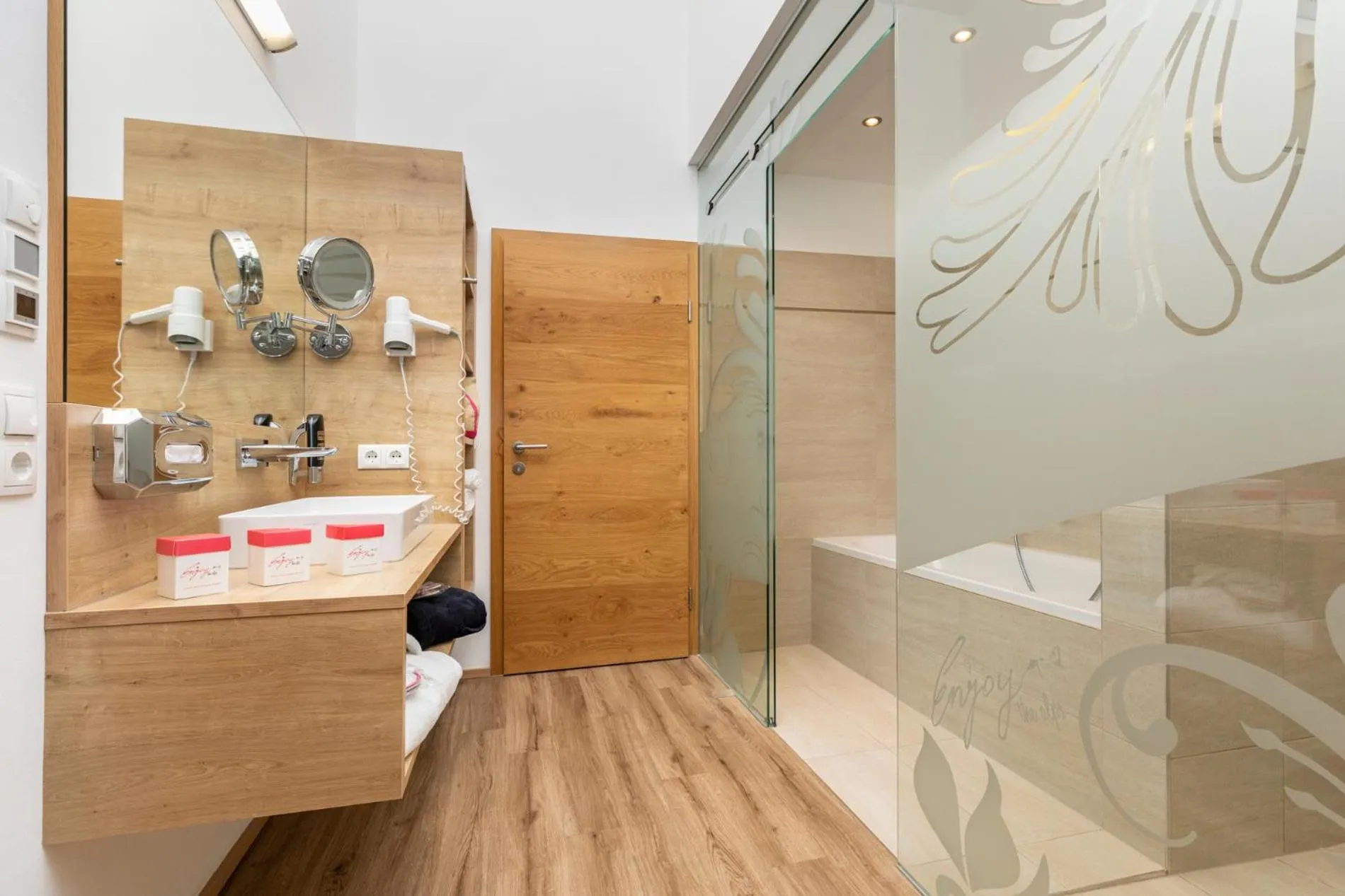 Shower in Enjoy The Alps