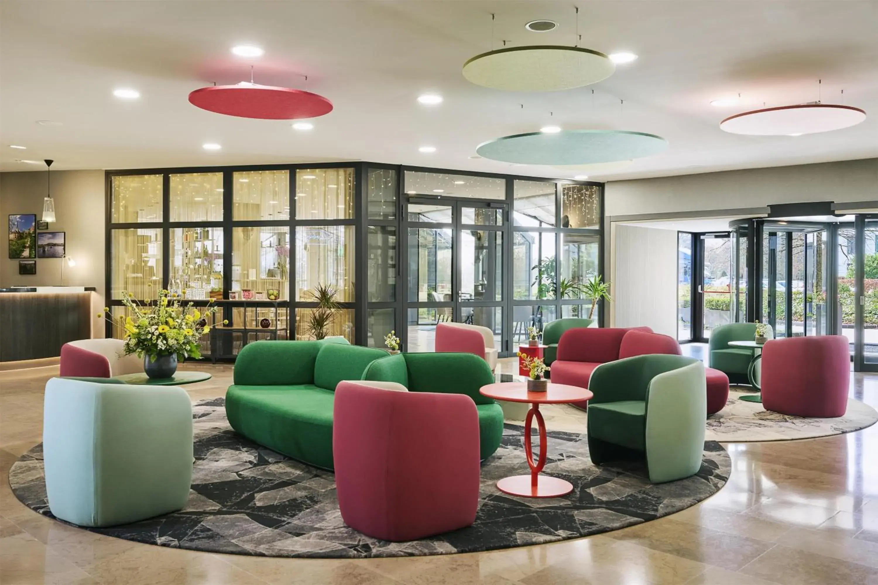 Lobby or reception in NH Luxembourg Airport Lobby or reception in NH Luxembourg Airport