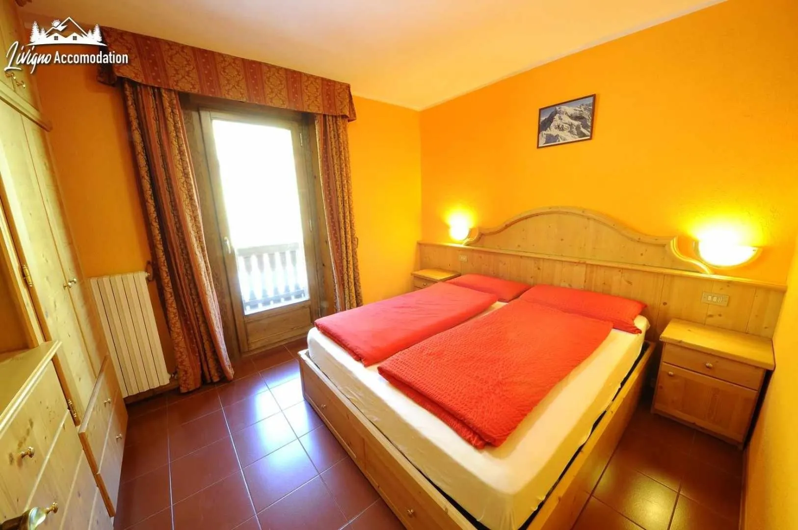 Bed in Casa Florin Giumel by Livigno Accomodation