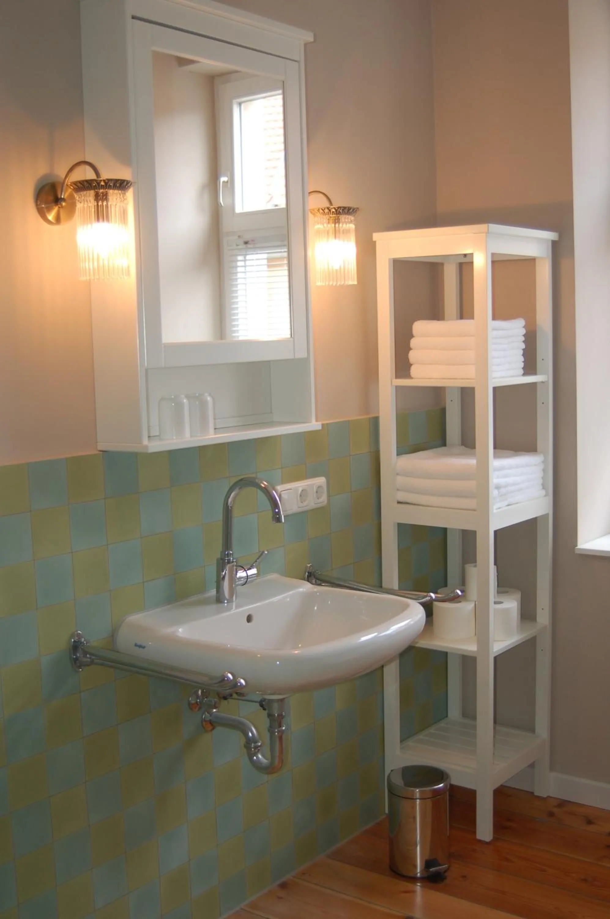 Bathroom in Schloss-und Seeblick Apartment