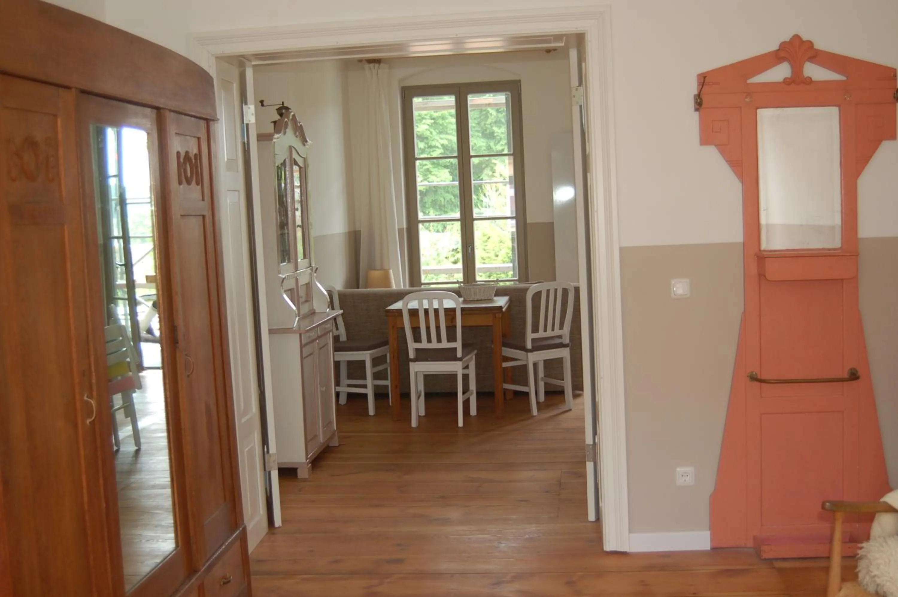 Living room in Schloss-und Seeblick Apartment