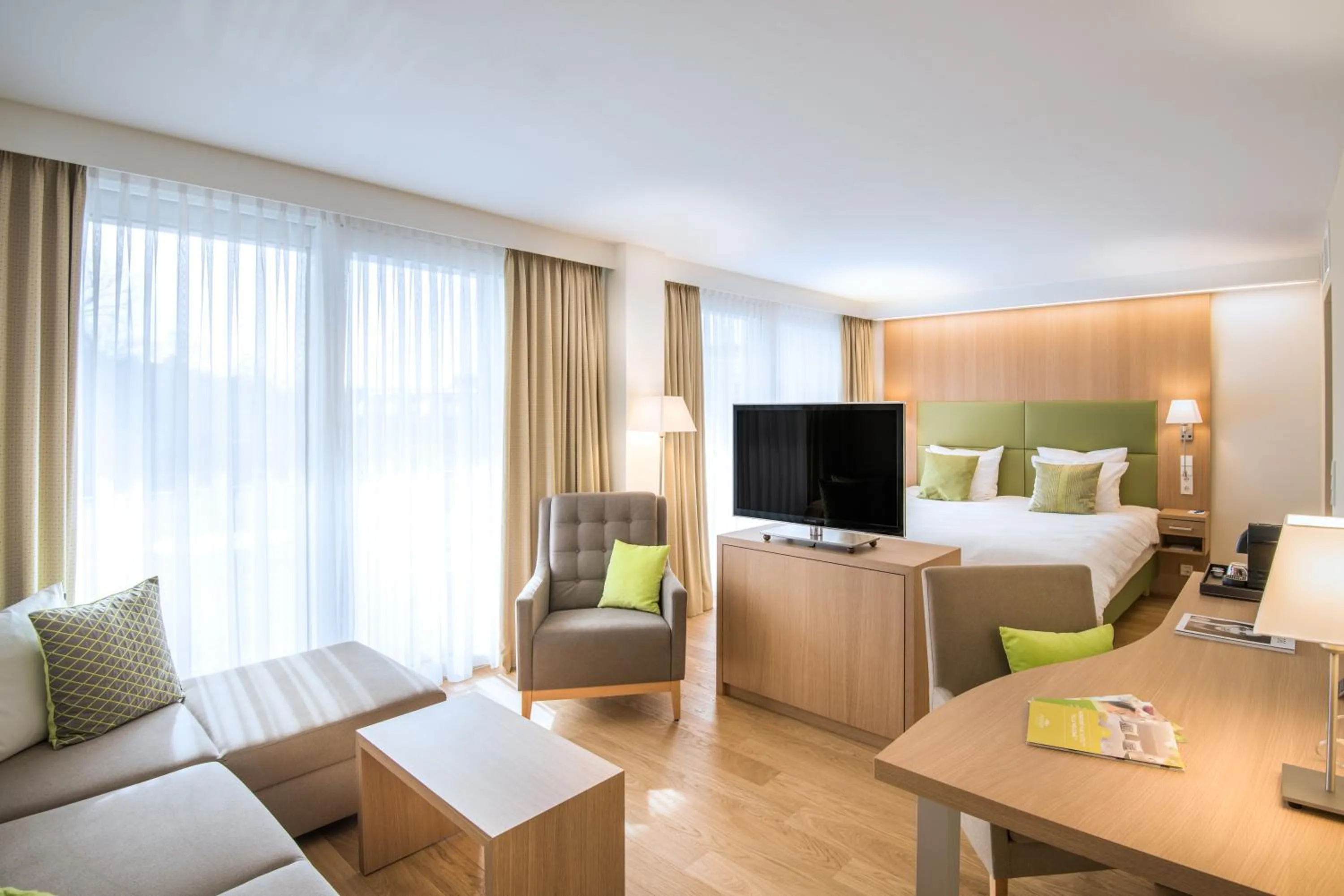 Bed in Mondorf Parc Hotel & Spa