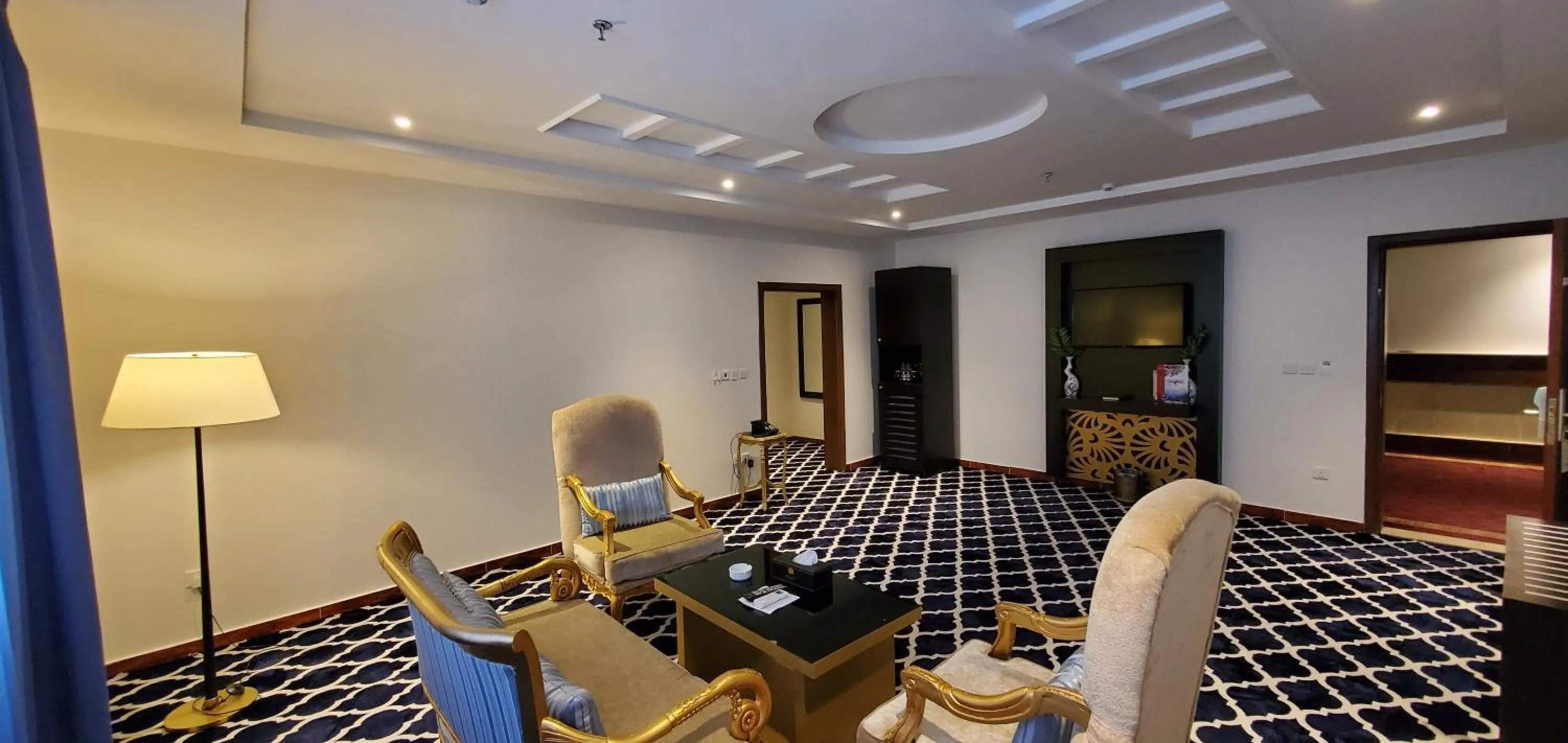 Seating area in Alazhar Palace Hotel