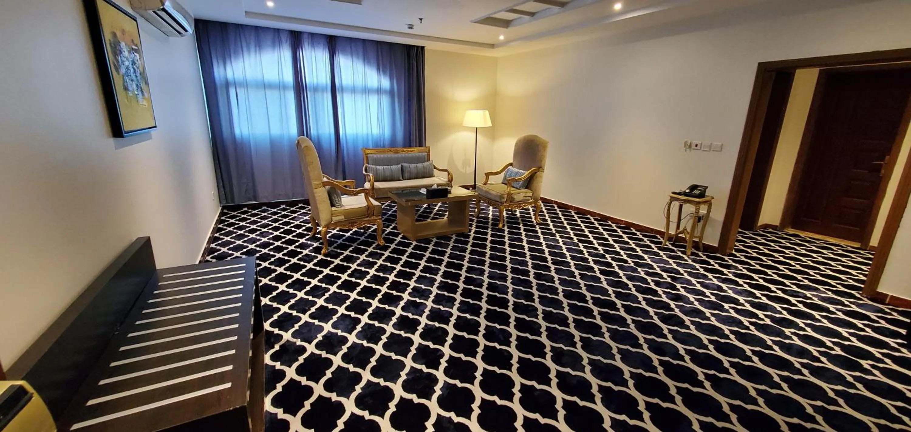 Living room in Alazhar Palace Hotel