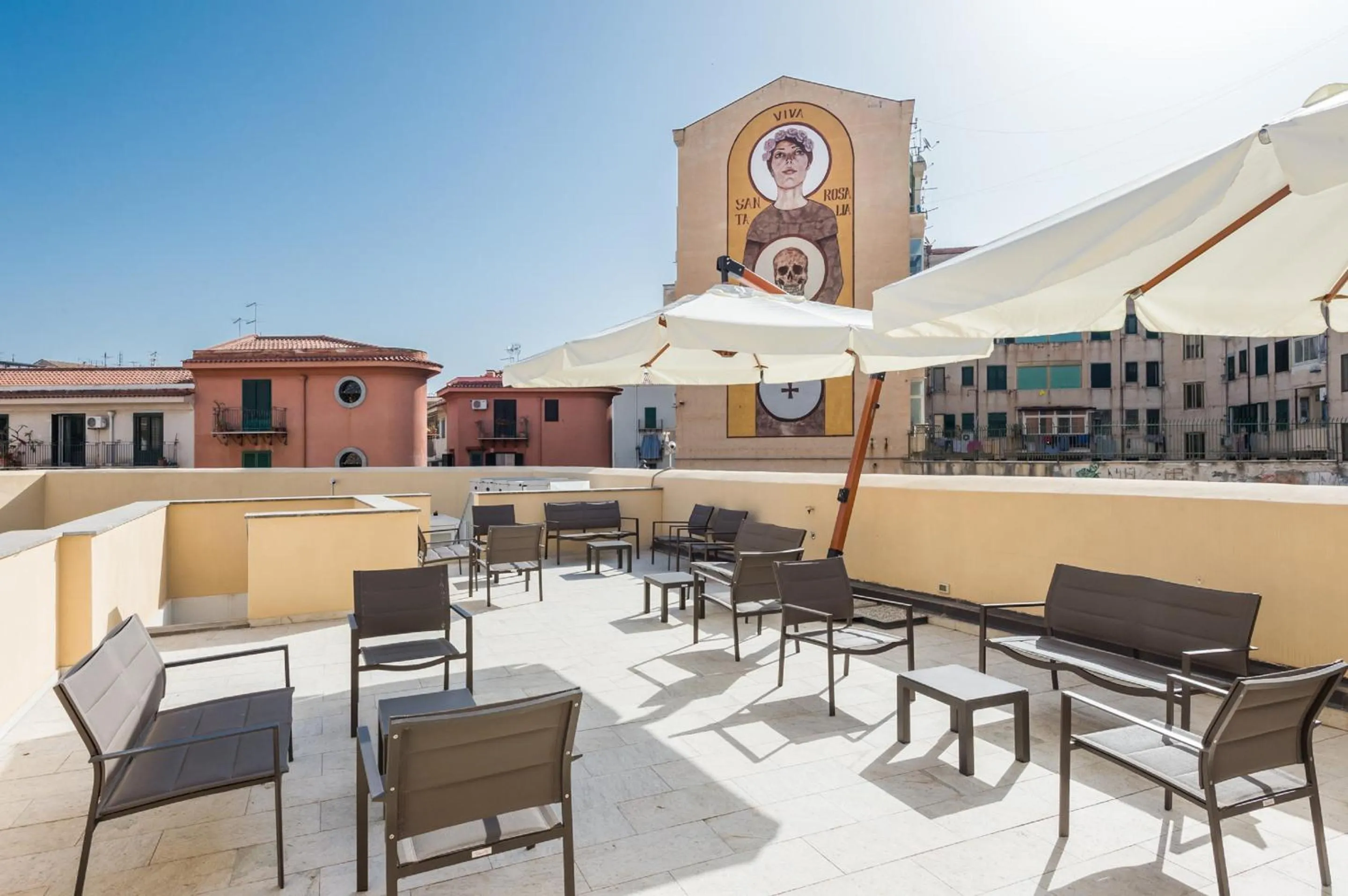 Balcony/Terrace in Camplus Palermo Normanni - Casa per ferie