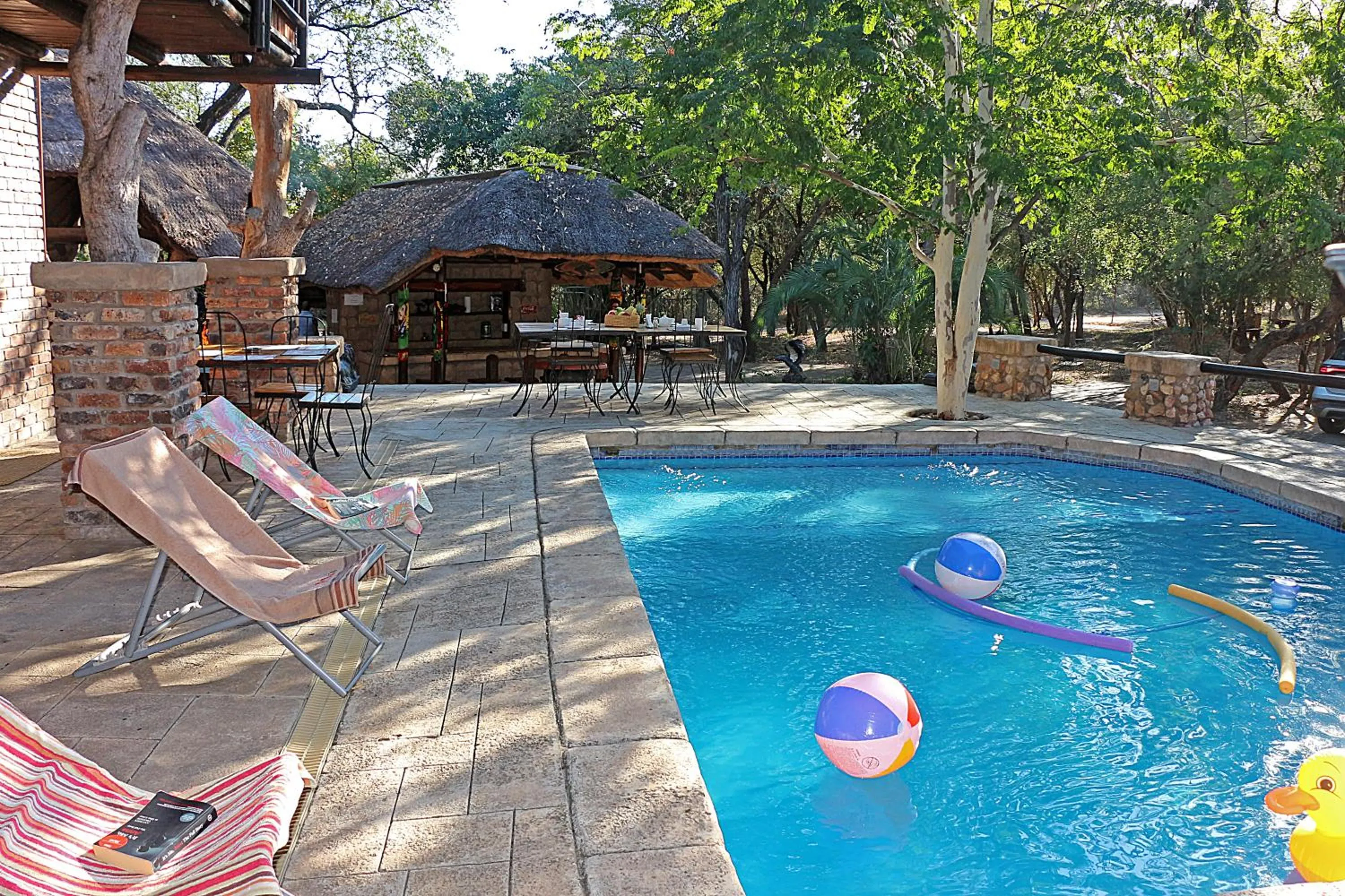 Swimming pool in Jabula Kruger Safari Lodge
