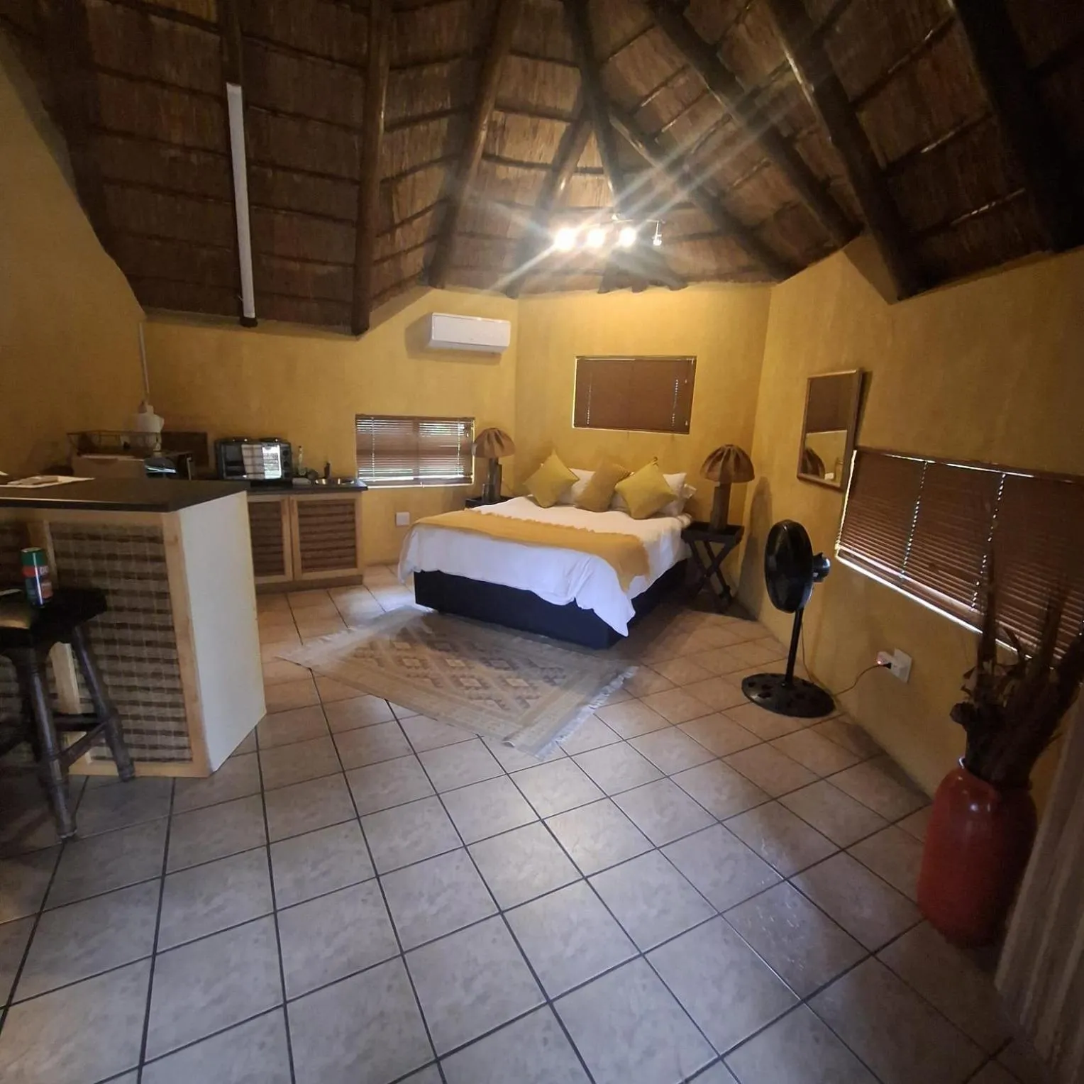 Bed in Jabula Kruger Safari Lodge
