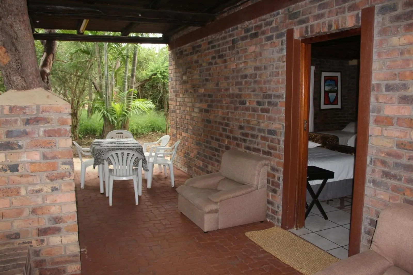 Patio in Jabula Kruger Safari Lodge