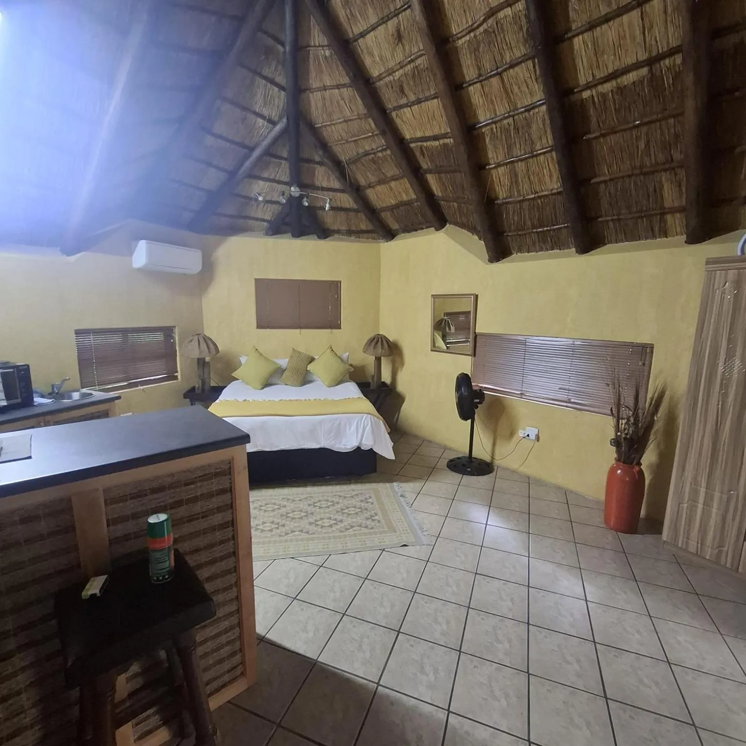 Bed in Jabula Kruger Safari Lodge