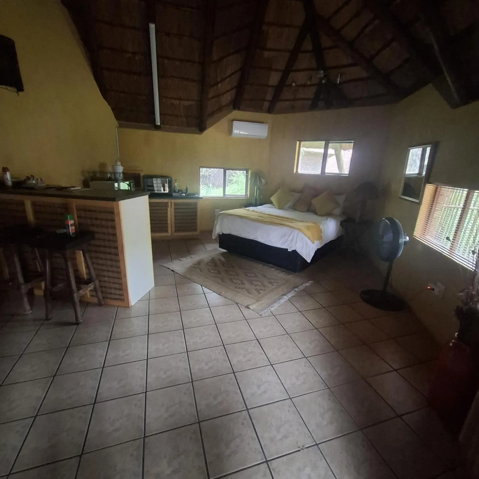 Bed in Jabula Kruger Safari Lodge