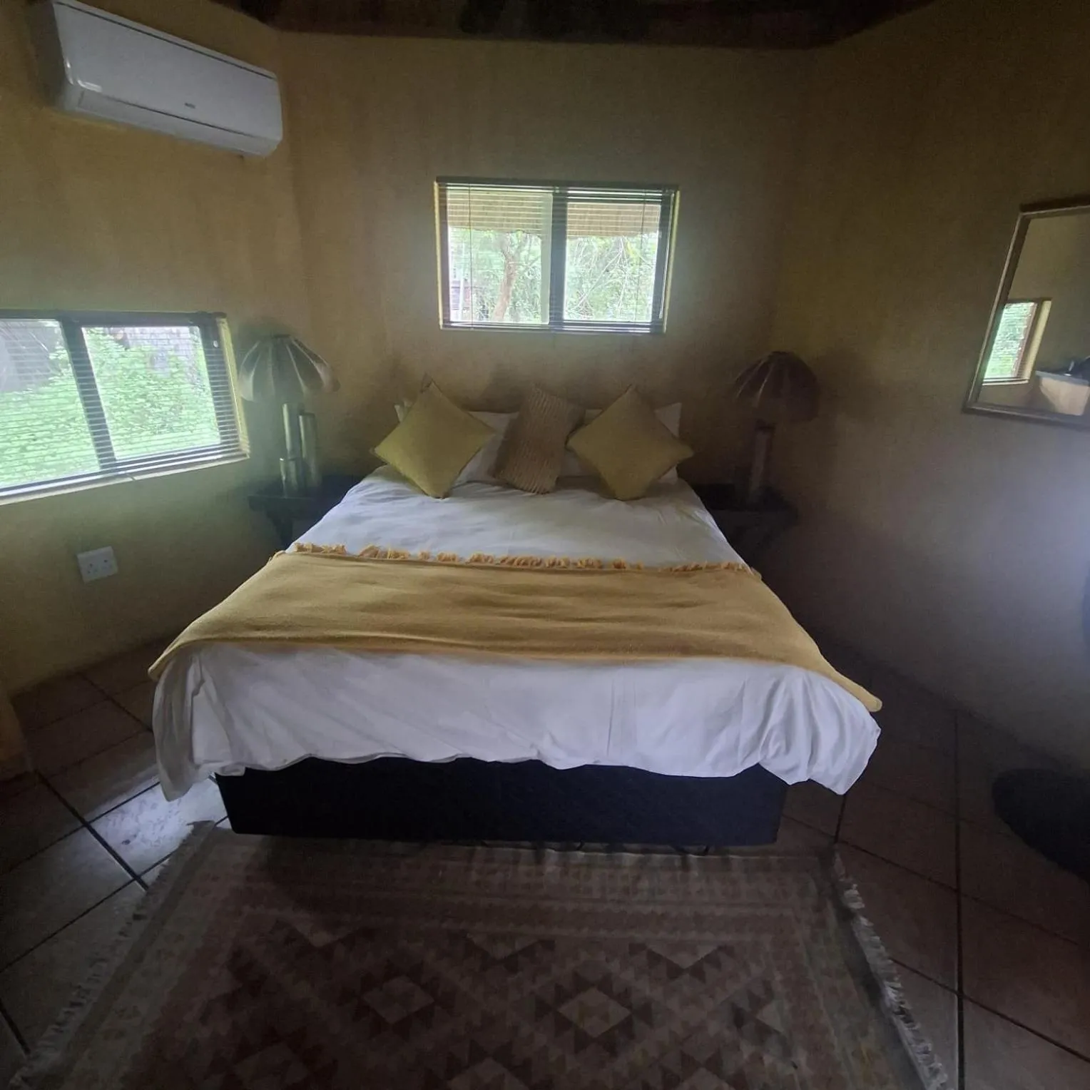 Bed in Jabula Kruger Safari Lodge
