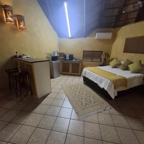 Bed in Jabula Kruger Safari Lodge