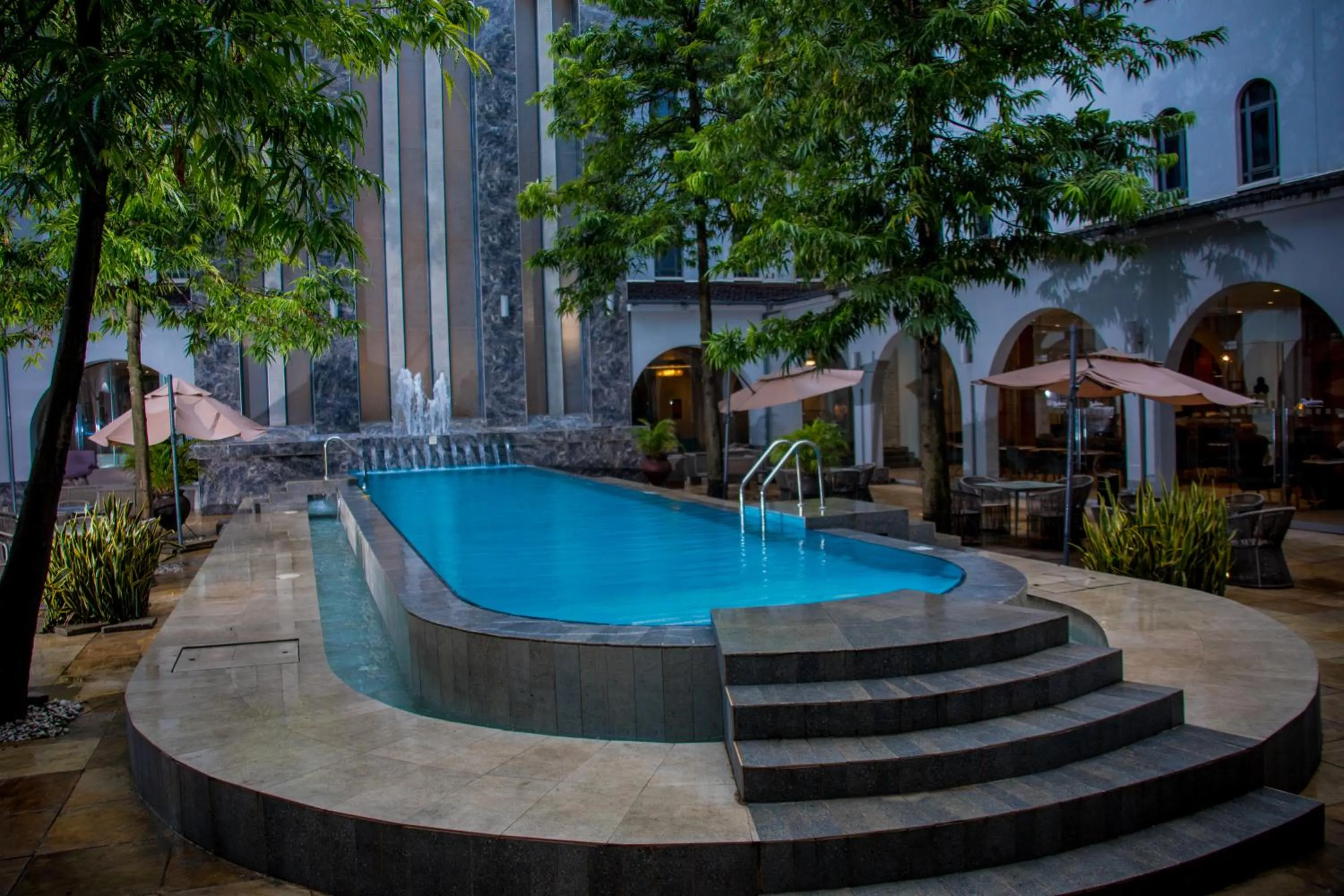 Swimming pool in Radisson Lagos Ikeja